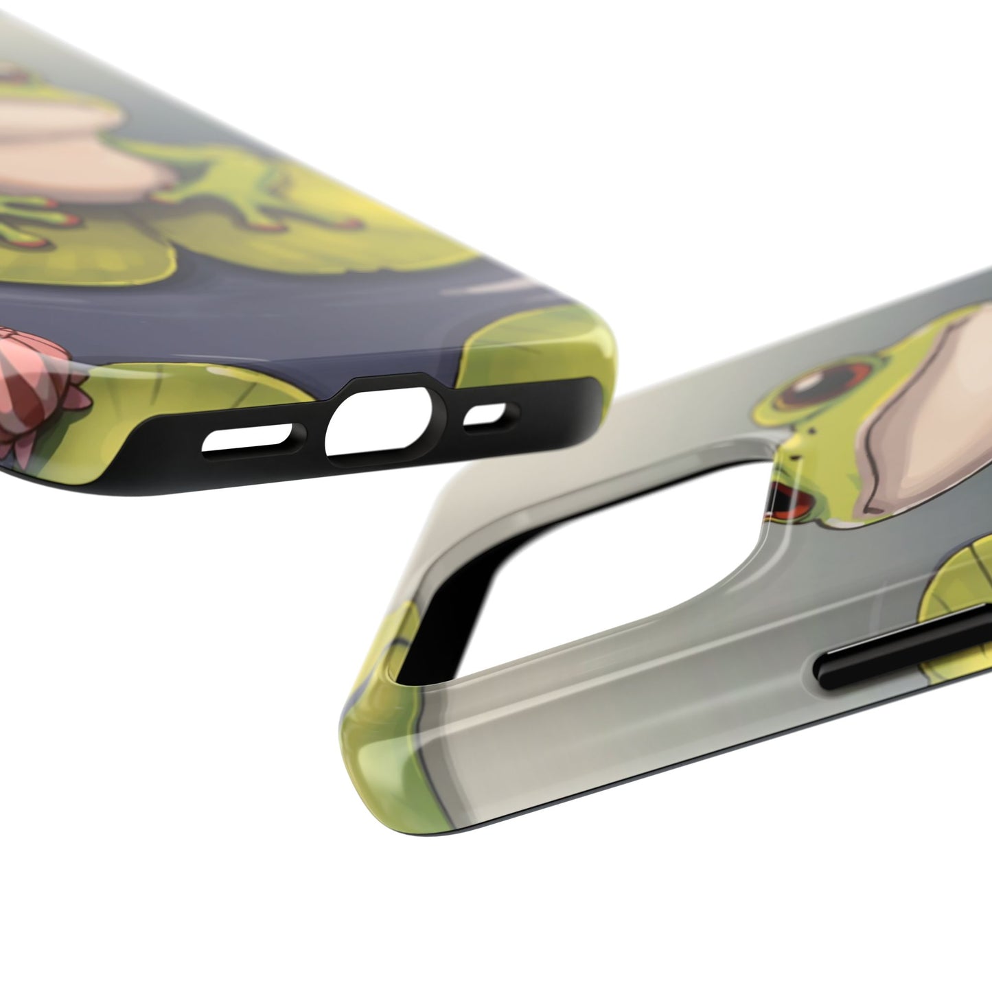Cute Frog Tough Phone Case - Durable Protection with Nature Vibe