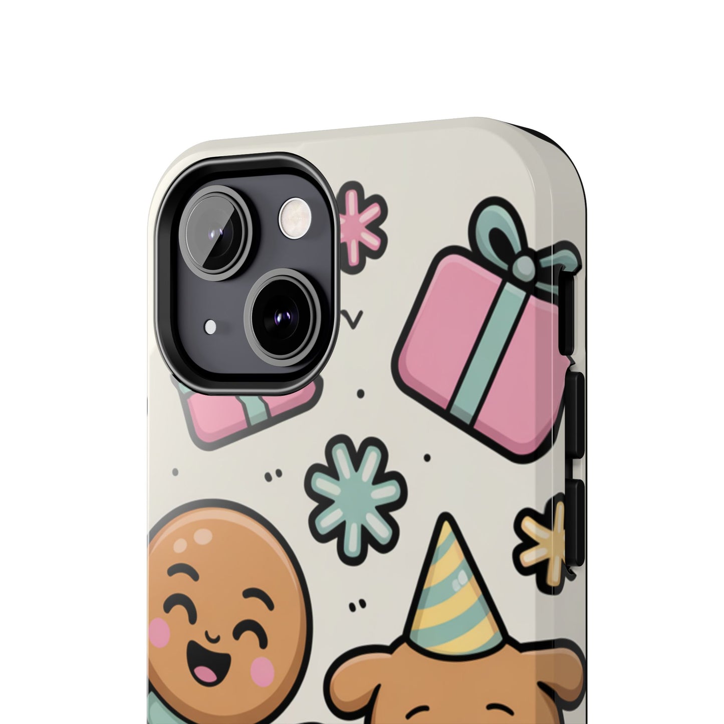 Gingerbread Family Dancing Holiday Phone Case
