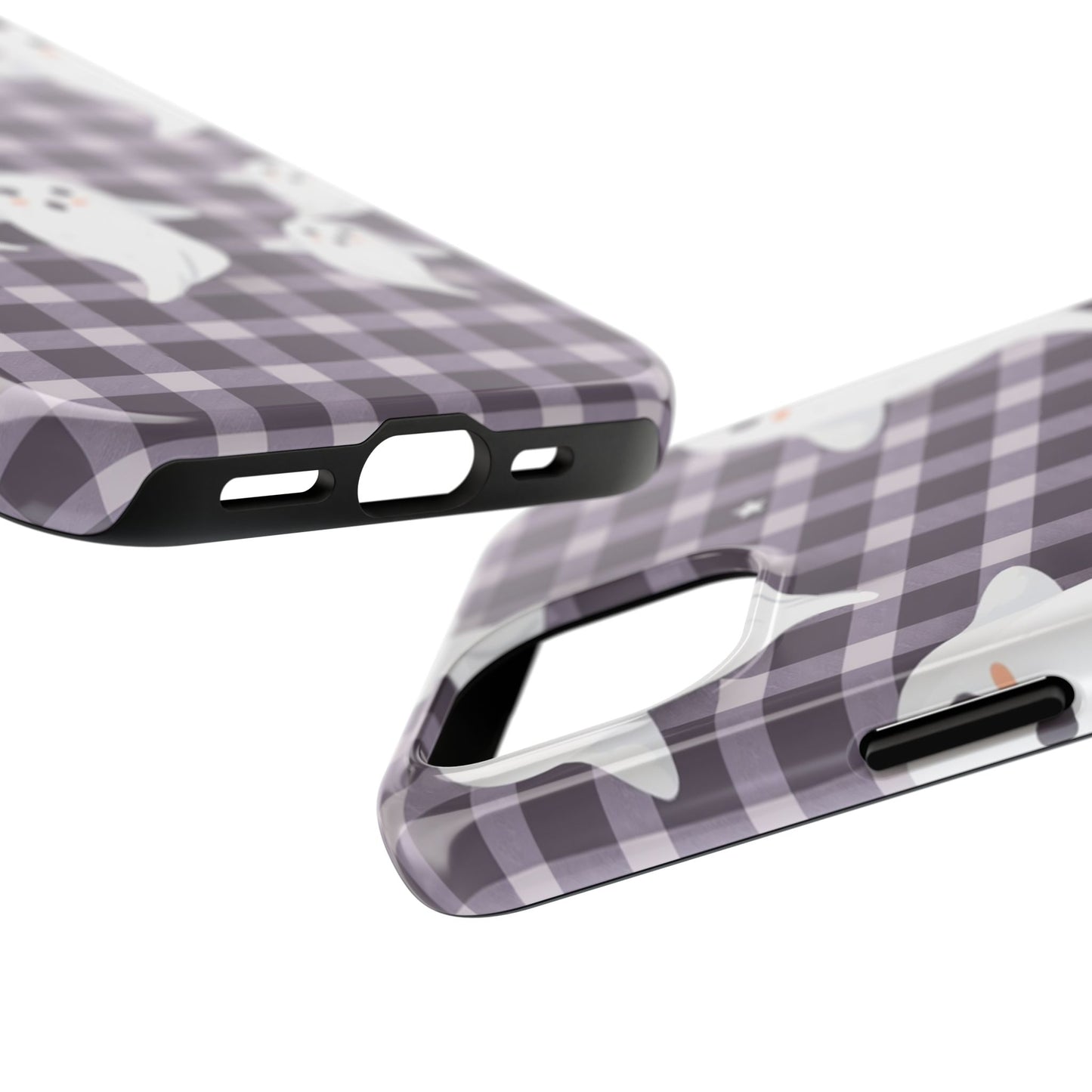 Cute Ghosts Tough Phone Case - Whimsical Halloween Design for Spooky Vibes