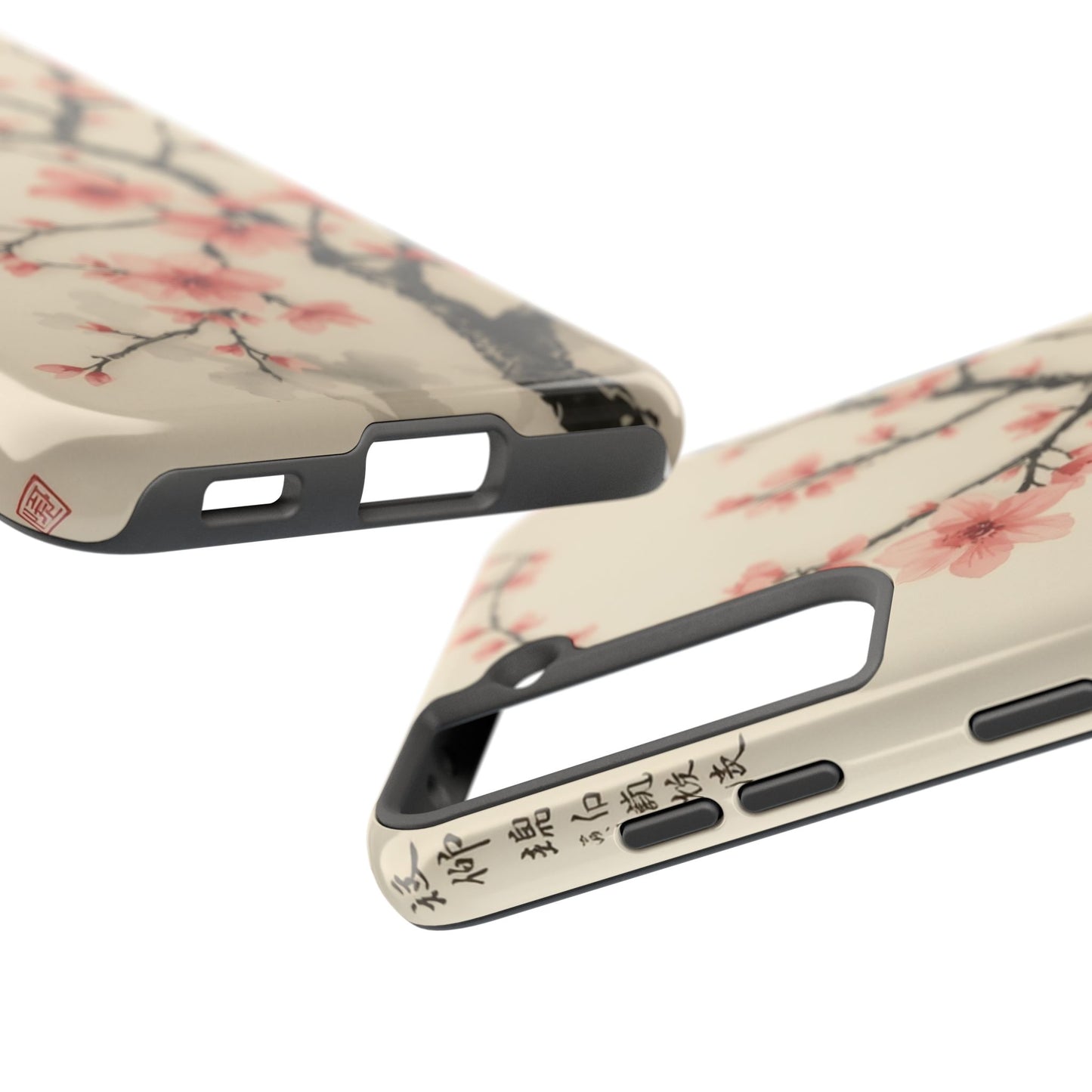 Cherry Blossom Tough Phone Case - Stylish Protection for Nature Lovers