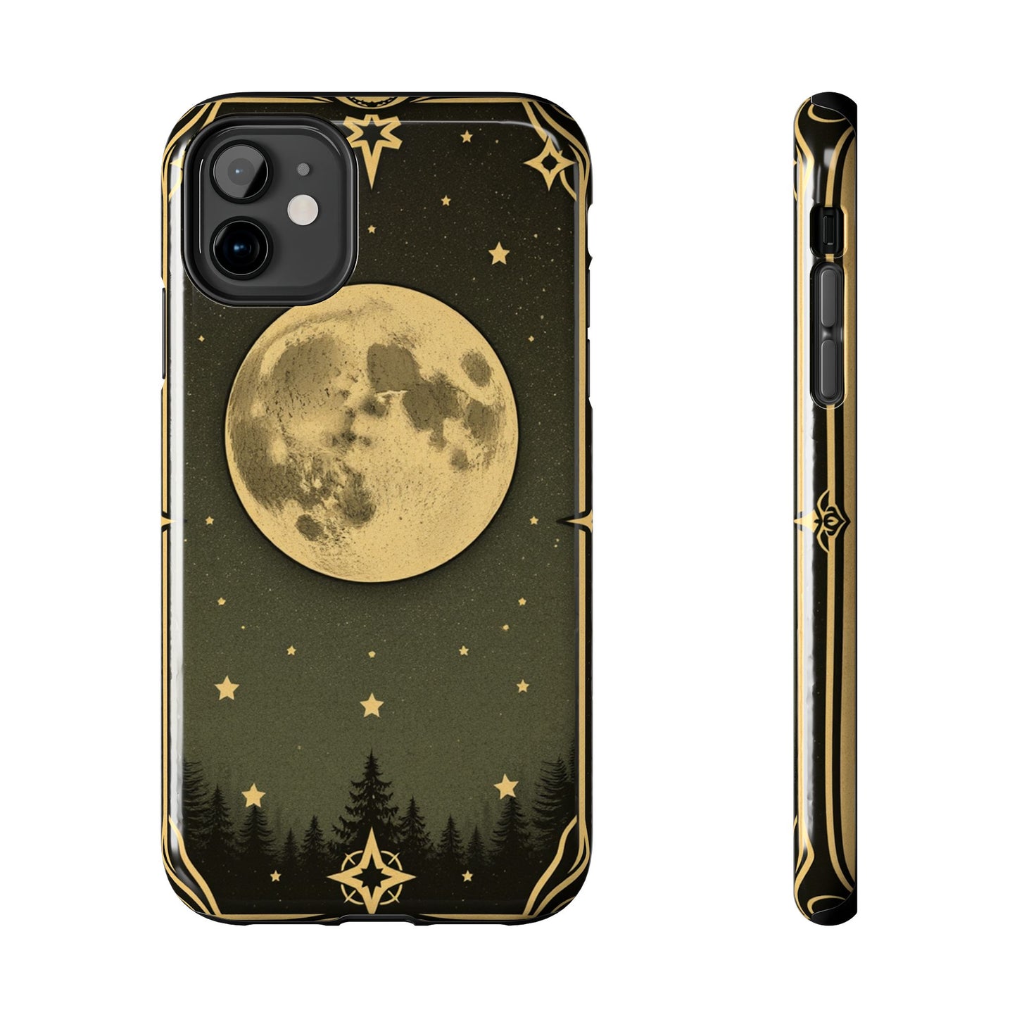 Celestial Moon Phone Case - Tough & Stylish for Star Lovers