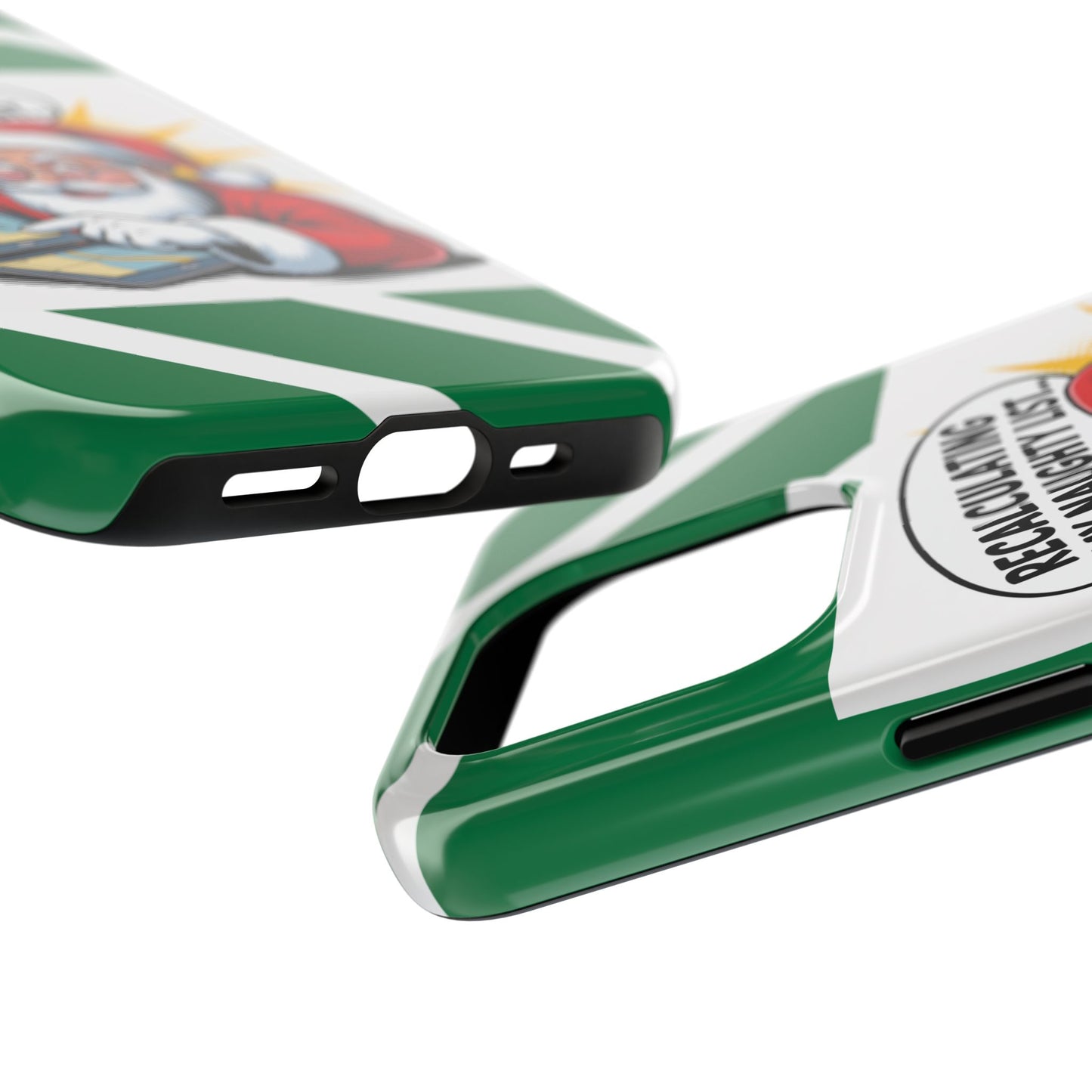 Santa Naughty List Phone Case - Tough & Fun Holiday Protection