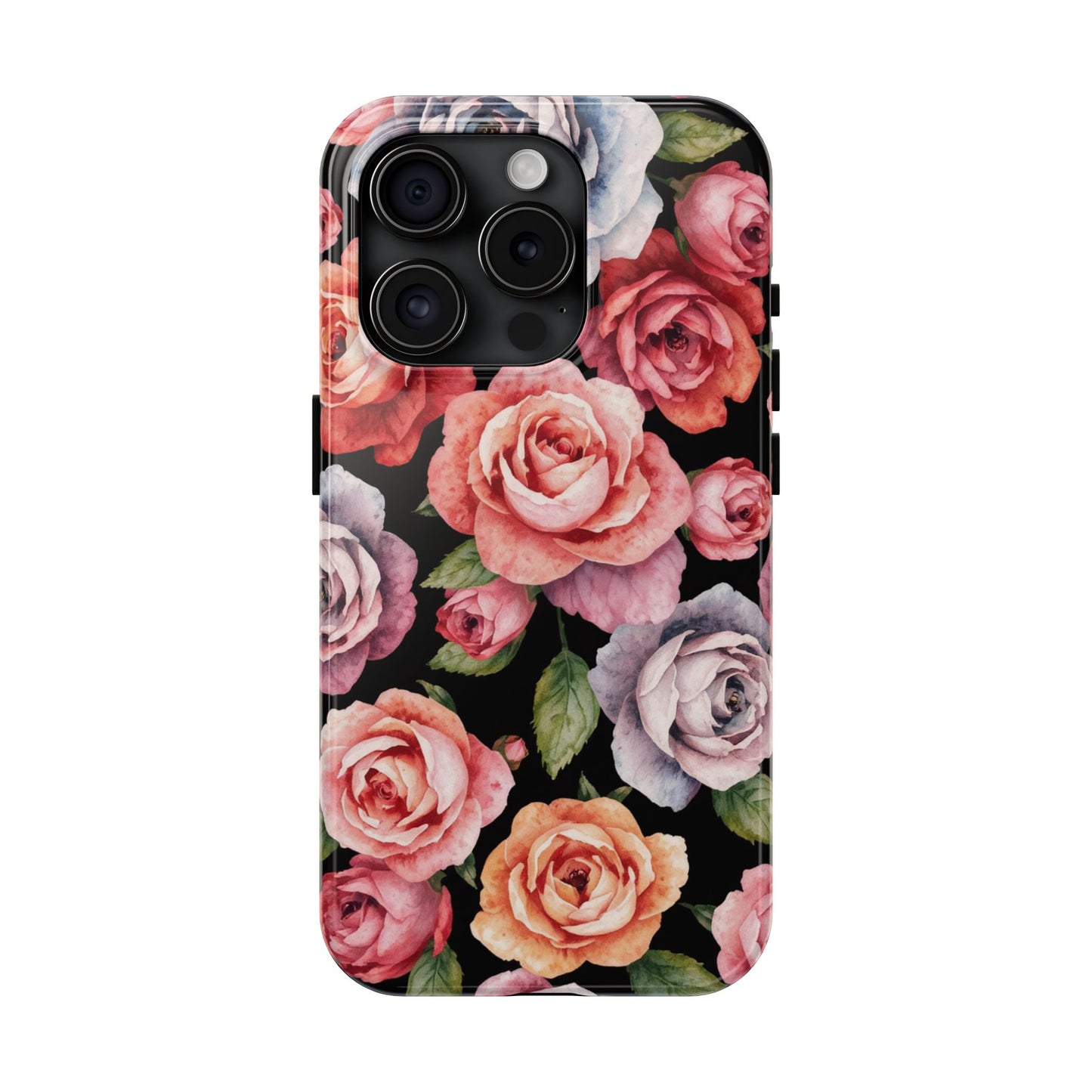 Elegant Floral Tough Phone Case - Perfect for Nature Lovers - for iPhone