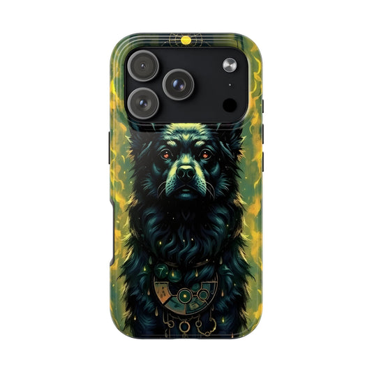 Mystical Dog Tribe Phone Case - Tough and Stylish for Pet Lovers - for iPhone