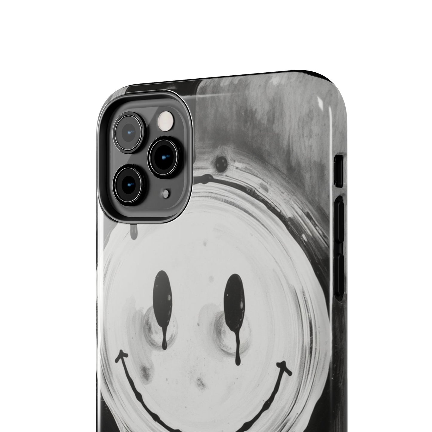 Dripping Smiley Tough Phone Case - Stylish & Durable Protection