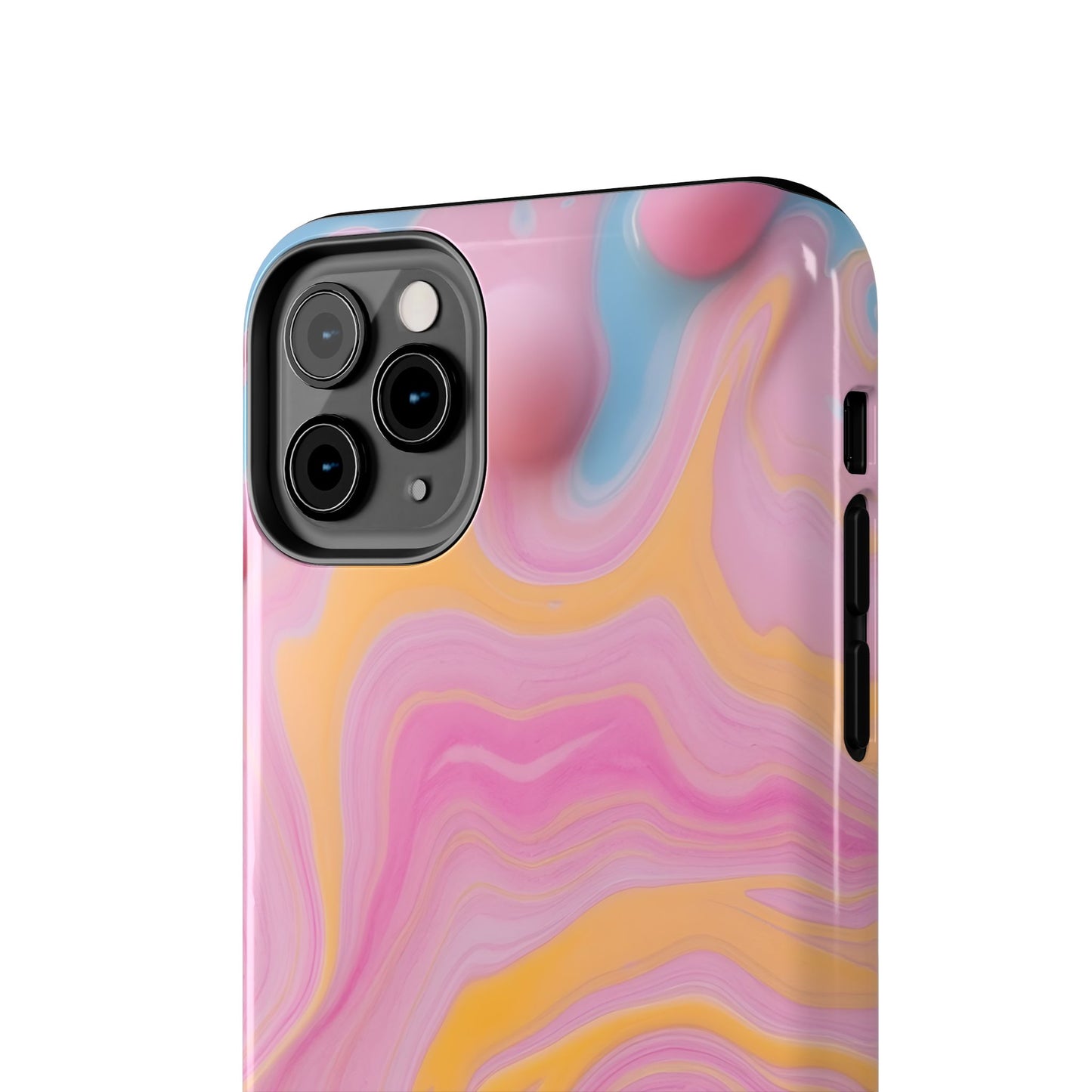 Liquid Candy Abstract Tough Phone Case - Durable Protection with Artistic Design - for iPhone