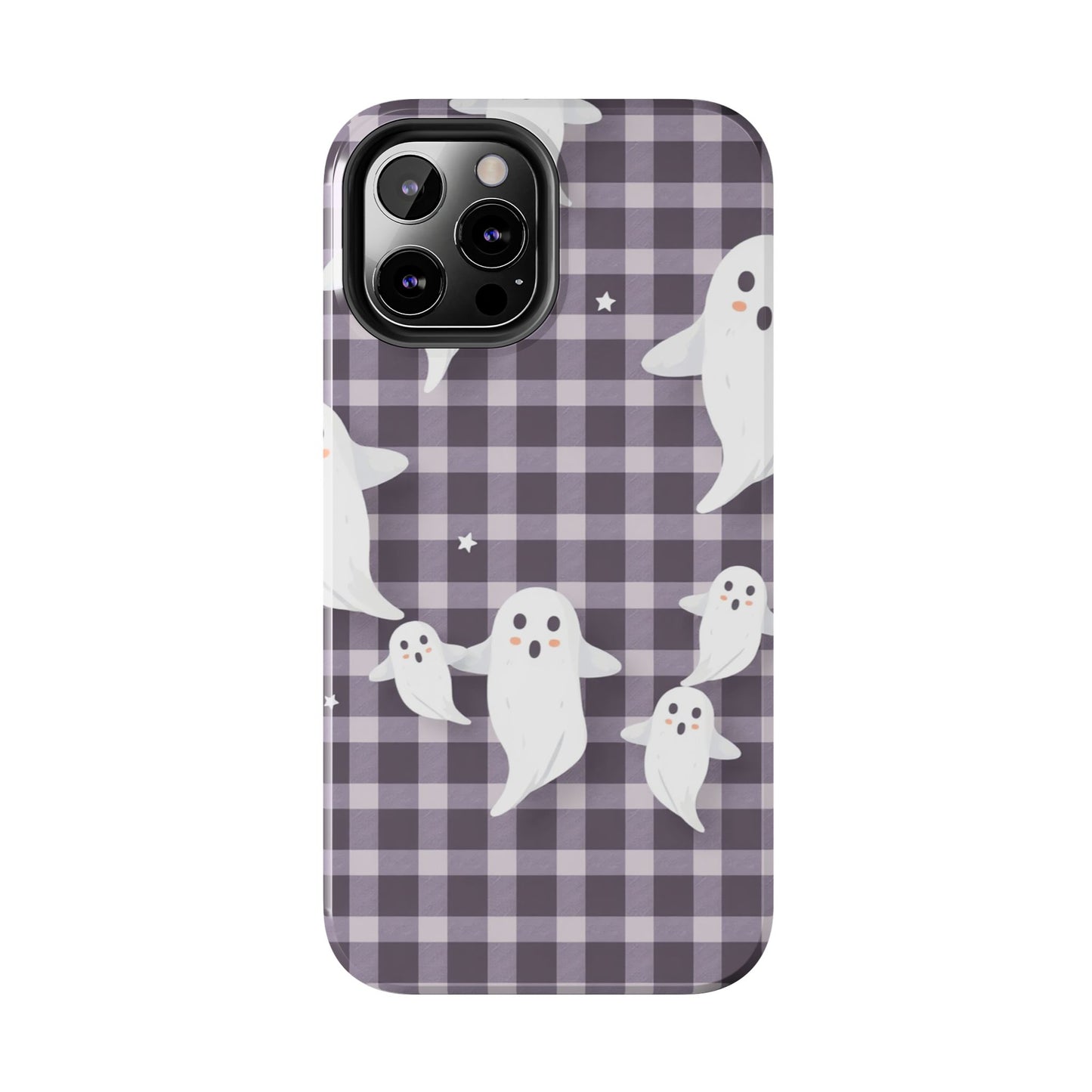 Cute Ghosts Tough Phone Case - Whimsical Halloween Design for Spooky Vibes