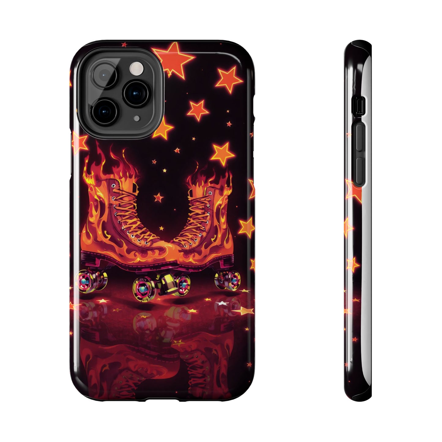Retro Roller Skates Tough Phone Case - Stylish & Durable