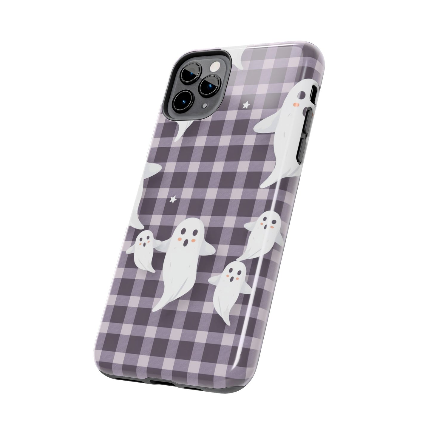 Cute Ghosts Tough Phone Case - Whimsical Halloween Design for Spooky Vibes