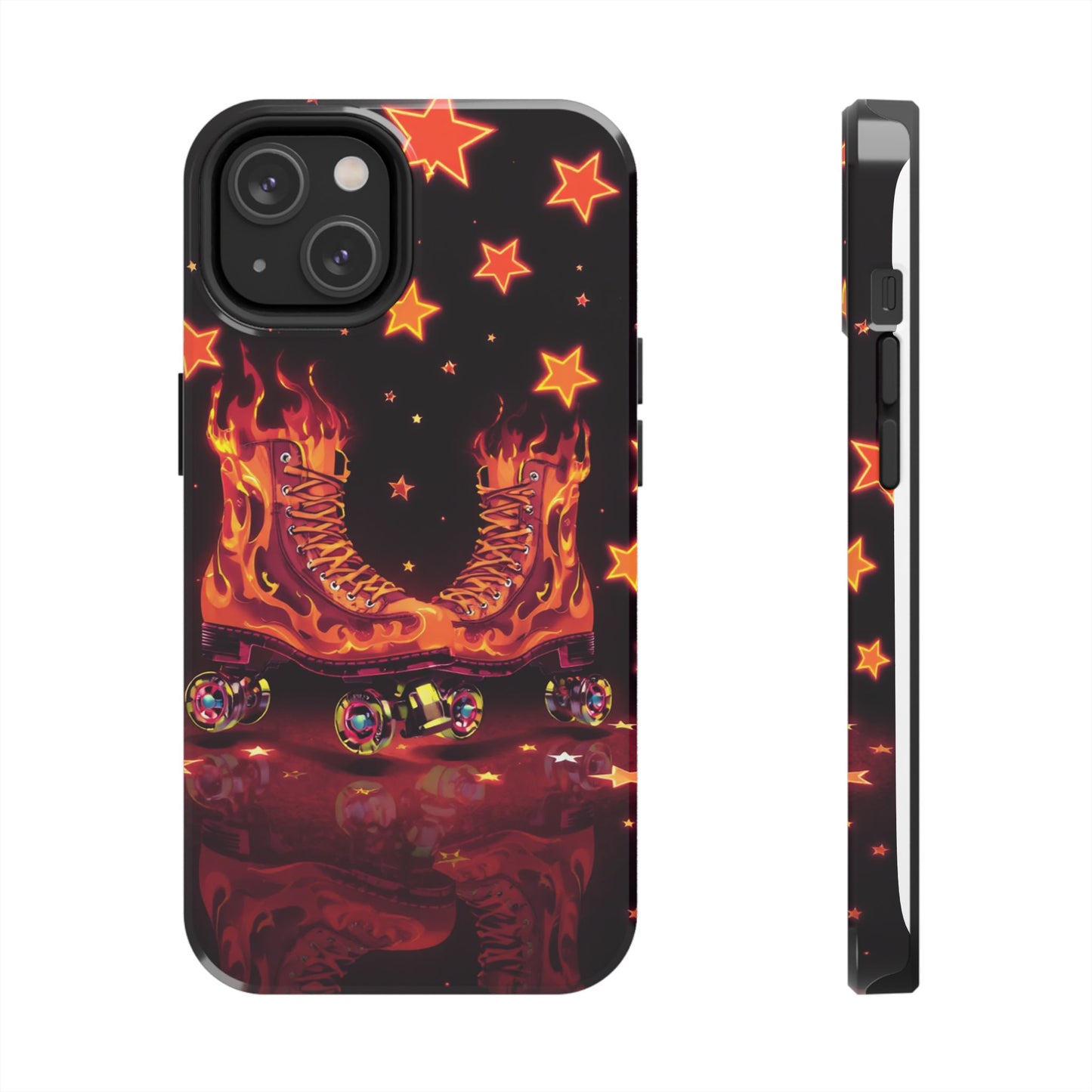 Retro Roller Skates Tough Phone Case - Stylish & Durable