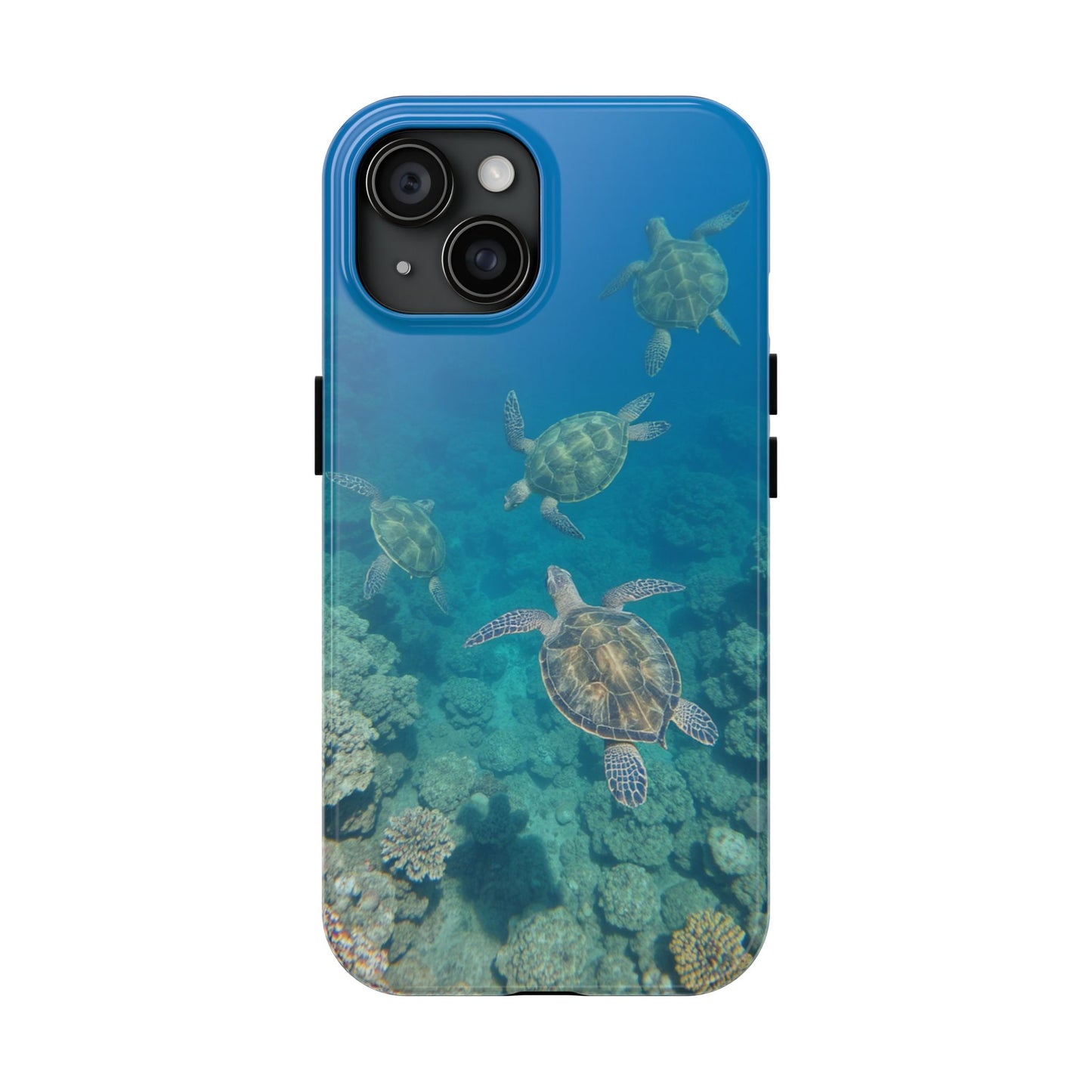 Ocean Turtle Tough Phone Cases - Durable Protection with Marine Art