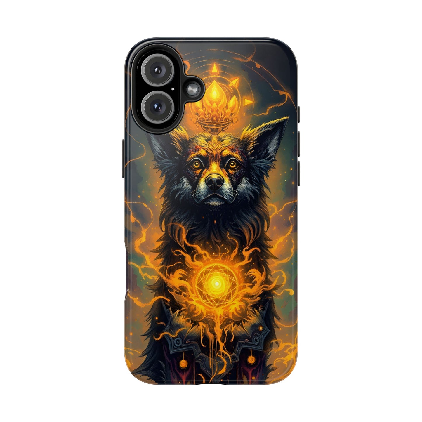 Mystical Dog of Light - Tough Phone Case - Durable Protection with Inspired Artwork - for iPhone