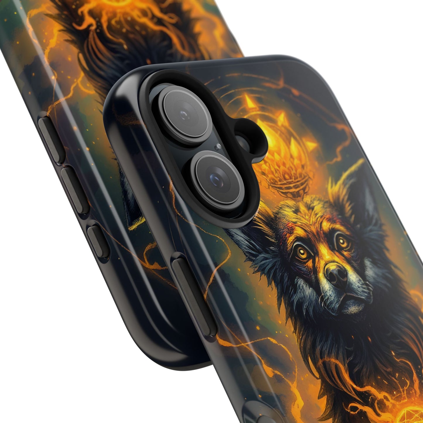 Mystical Dog of Light - Tough Phone Case - Durable Protection with Inspired Artwork - for iPhone
