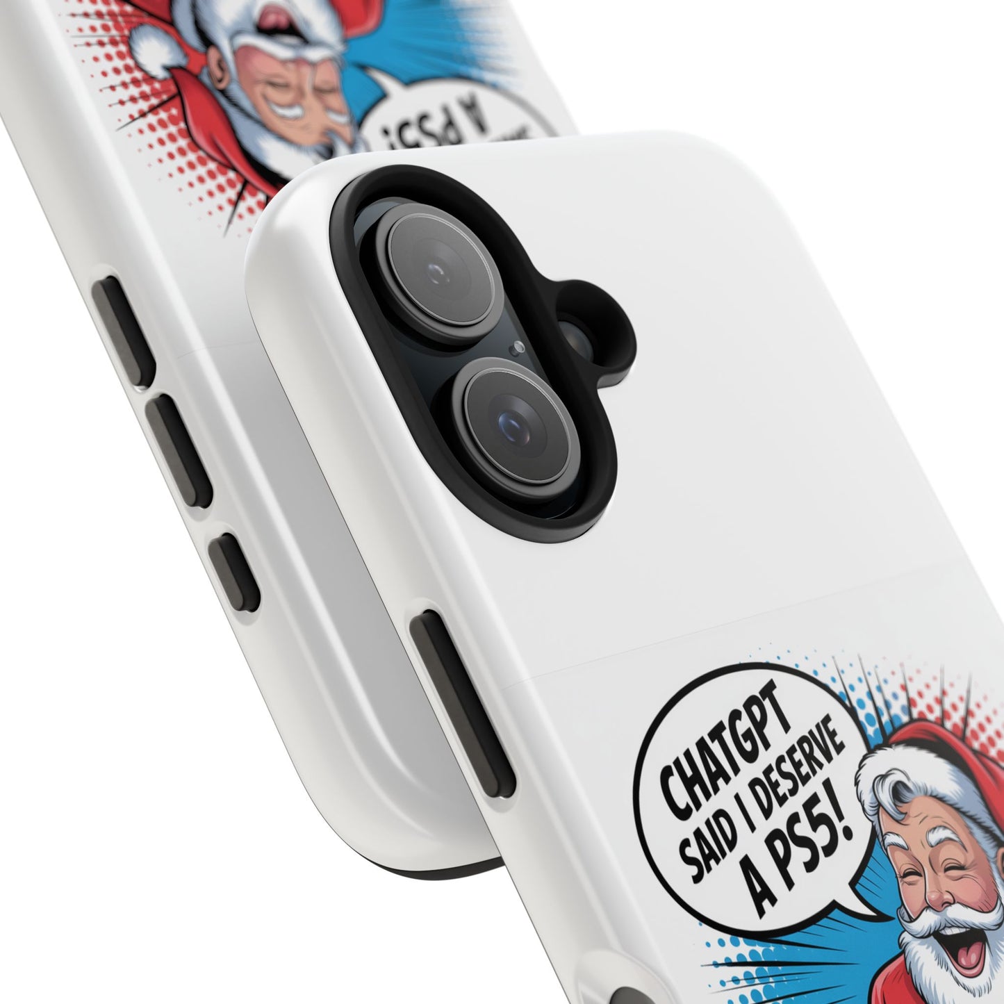 Santa Laughing  Phone Case - "CHATGPT Said I Deserve A PS5!"