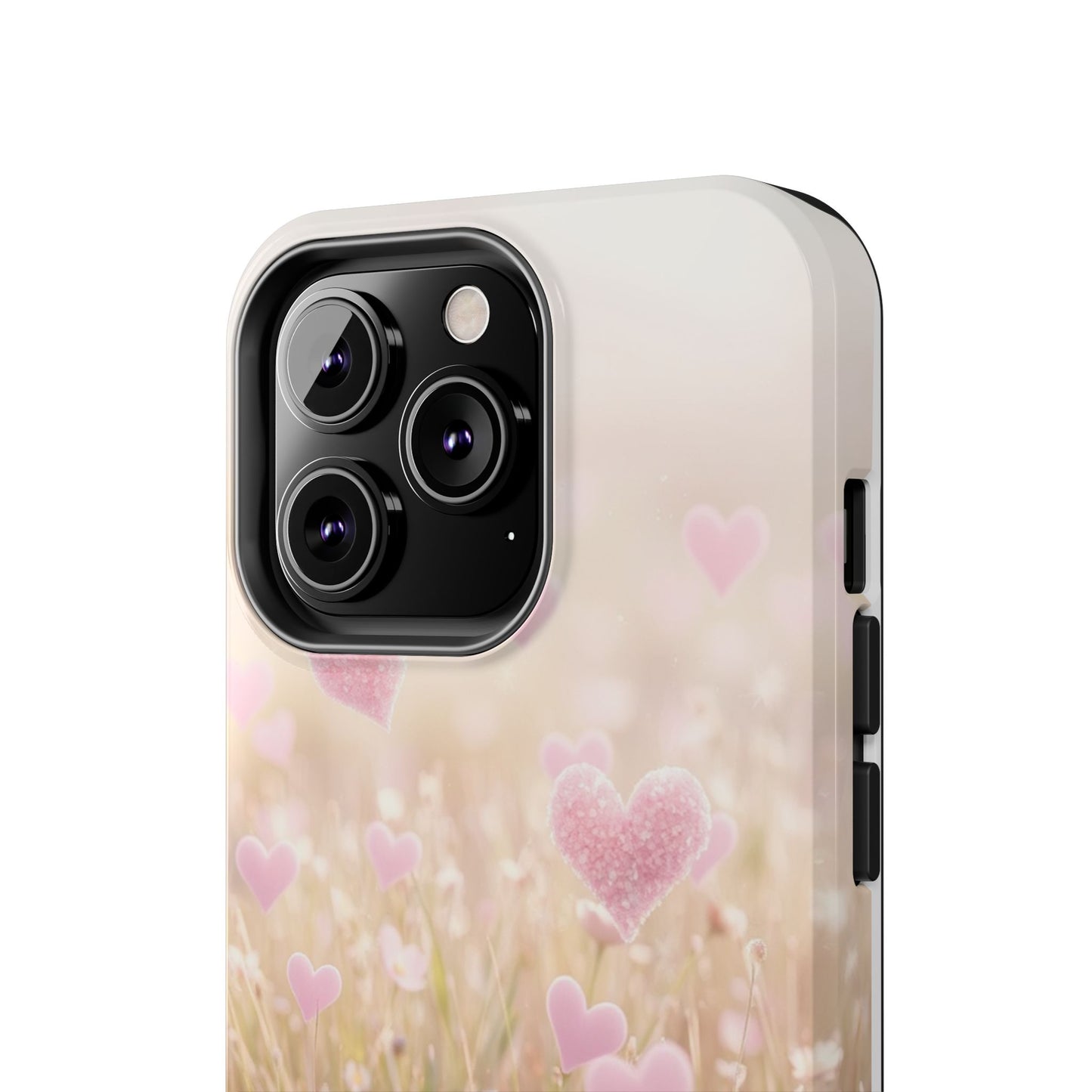 Romantic Hearts Tough Phone Case - Perfect for Lovers and Celebrations