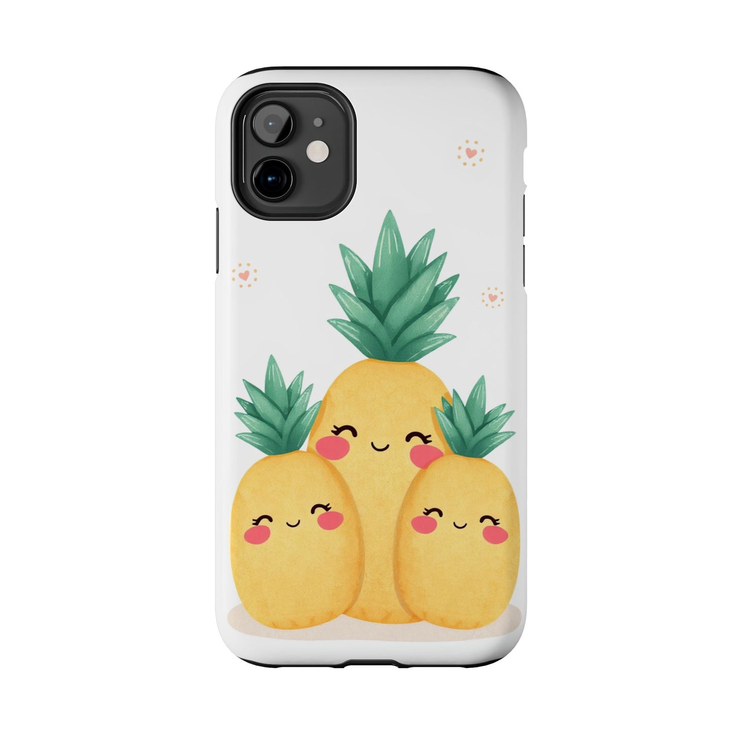 Cute Pineapple Tough Phone Cases | Fun Gift for Pineapple Lovers | Summer Vibes | Durable Phone Protection | Quirky Phone Accessory
