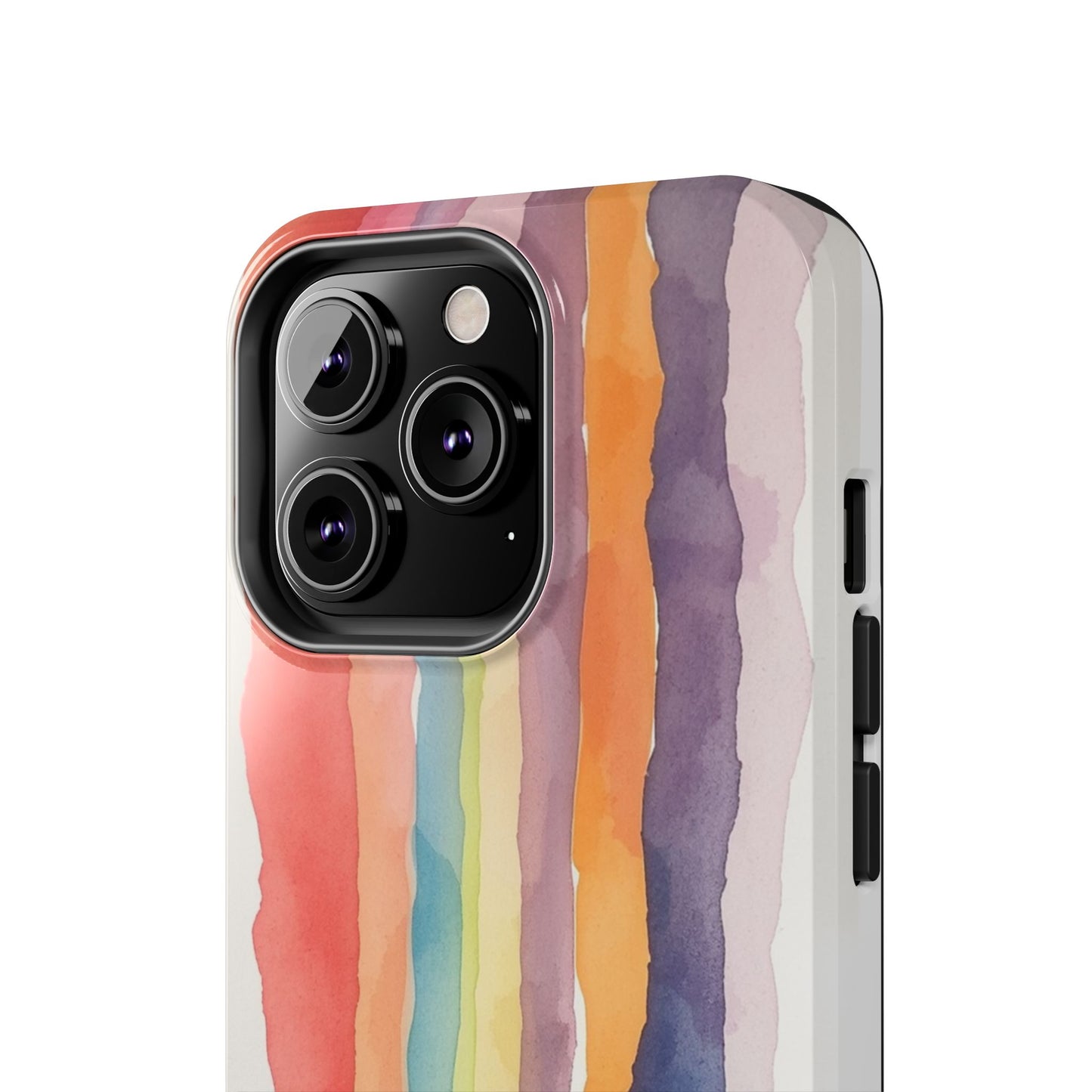Colorful Watercolor Tough Phone Case - Stylish and Durable Cover for Creative Souls