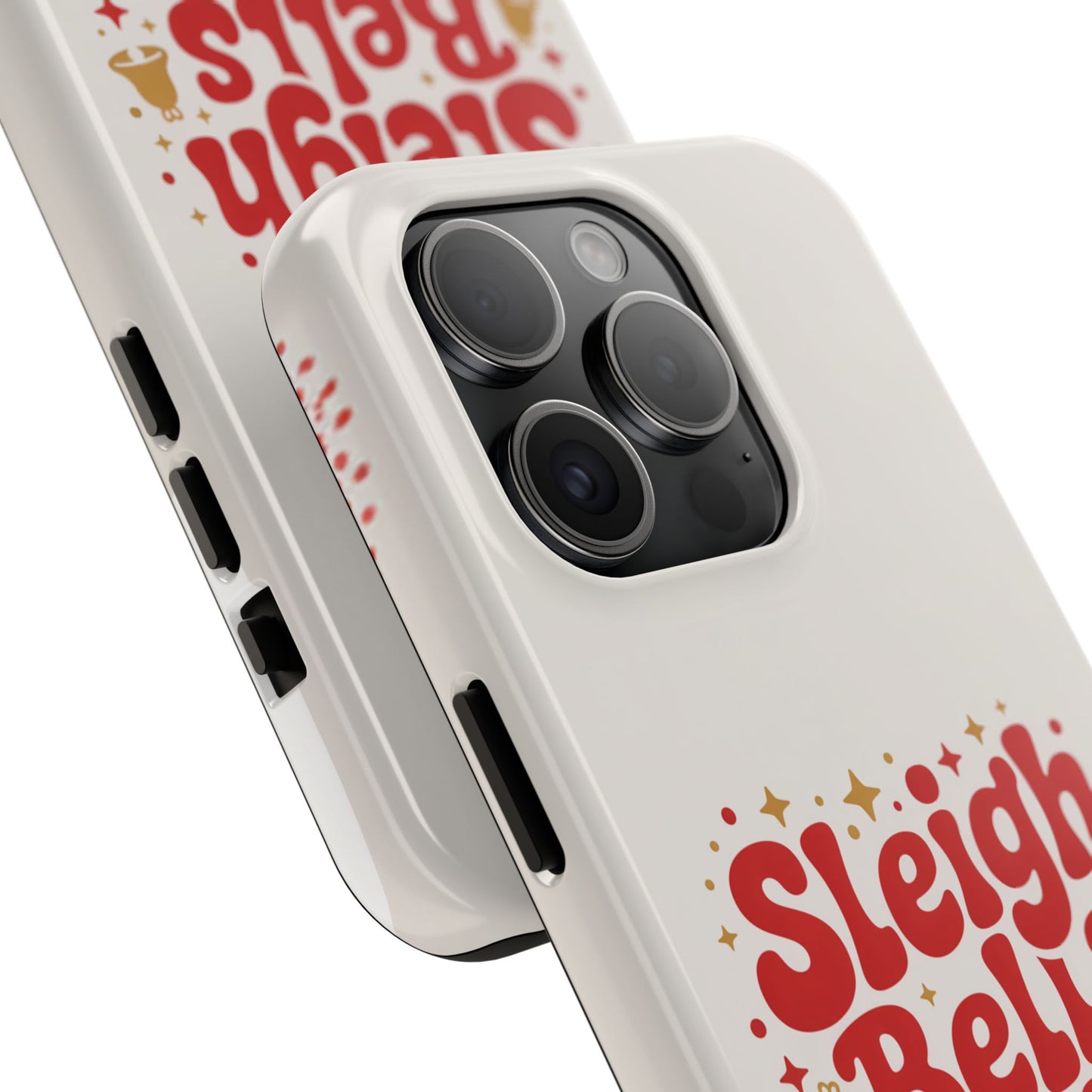 Holiday Tough Phone Case - Sleigh Bells Only Design
