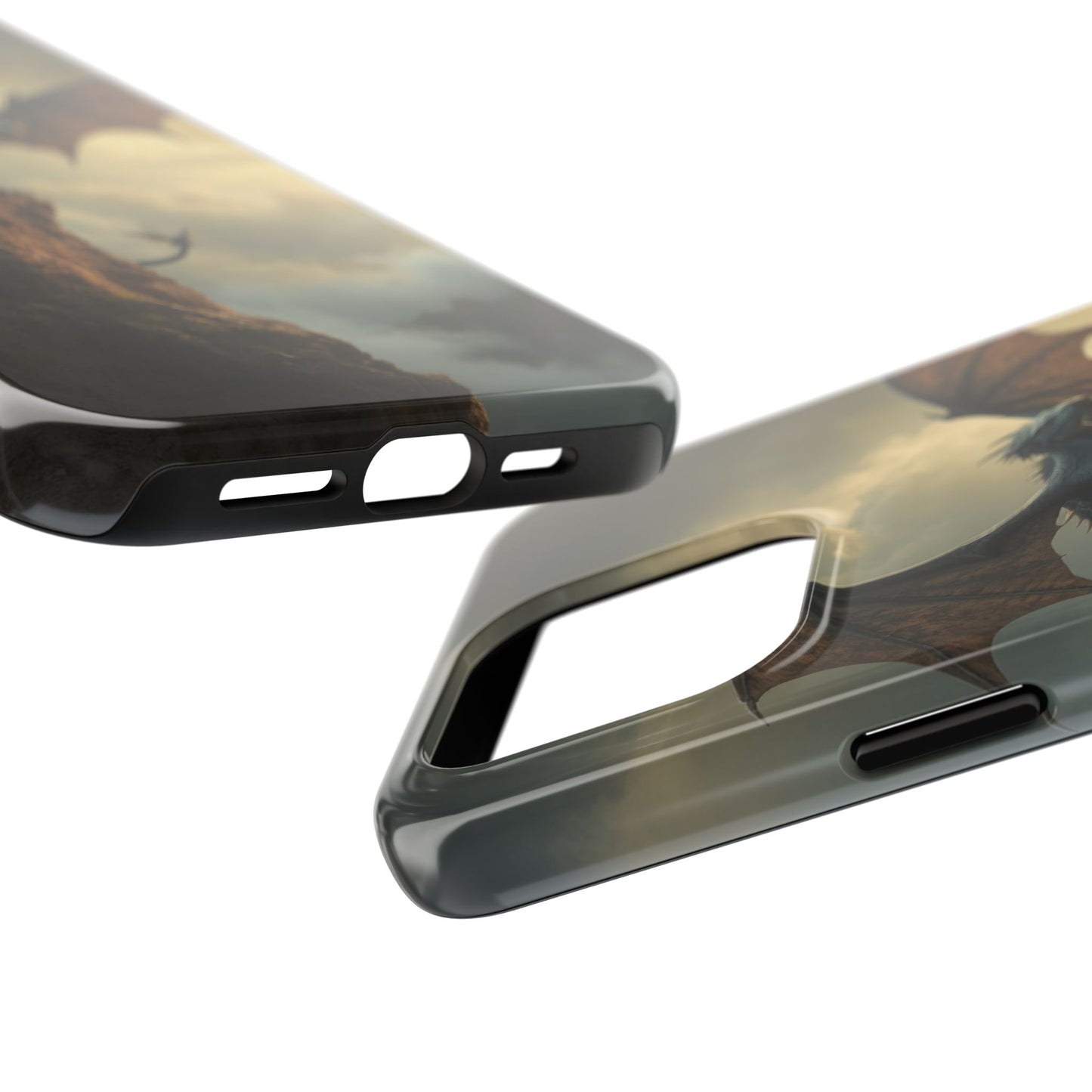 Dragon Fantasy Tough Phone Case - Durable Protection for Adventurers