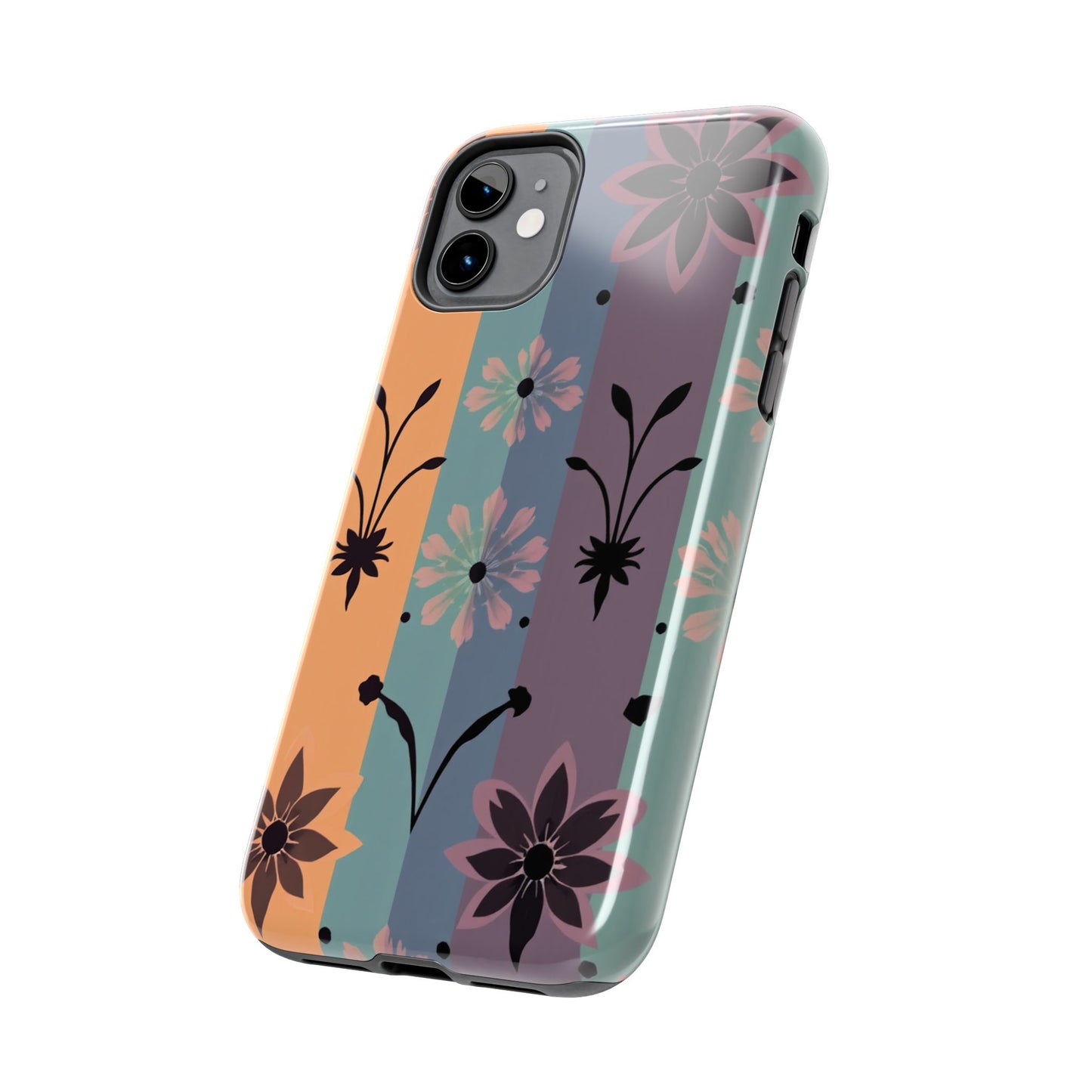 Boho Floral Tough Phone Cases - Durable & Stylish Protection - for iPhone