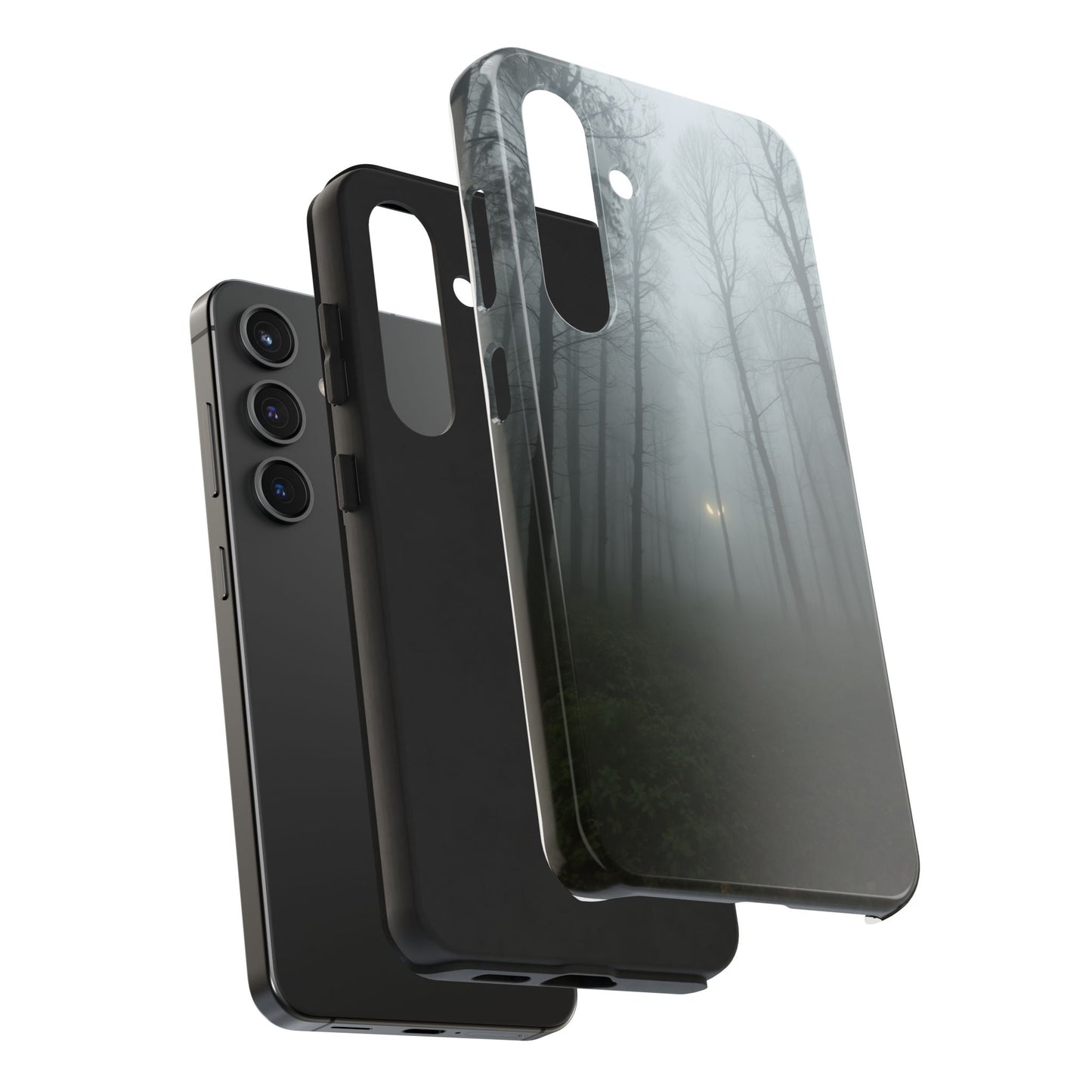 Foggy Forest Tough Phone Case - Durable & Stylish Protection