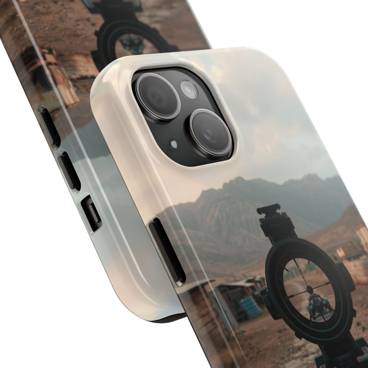 Tough Phone Case - Military Inspired Design with Sniper Scope