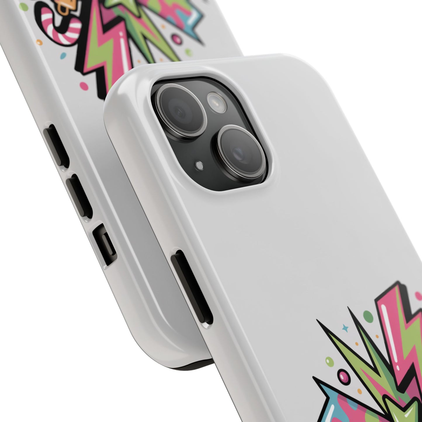 Colorful Explosion Retro Christmas Tough Phone Case