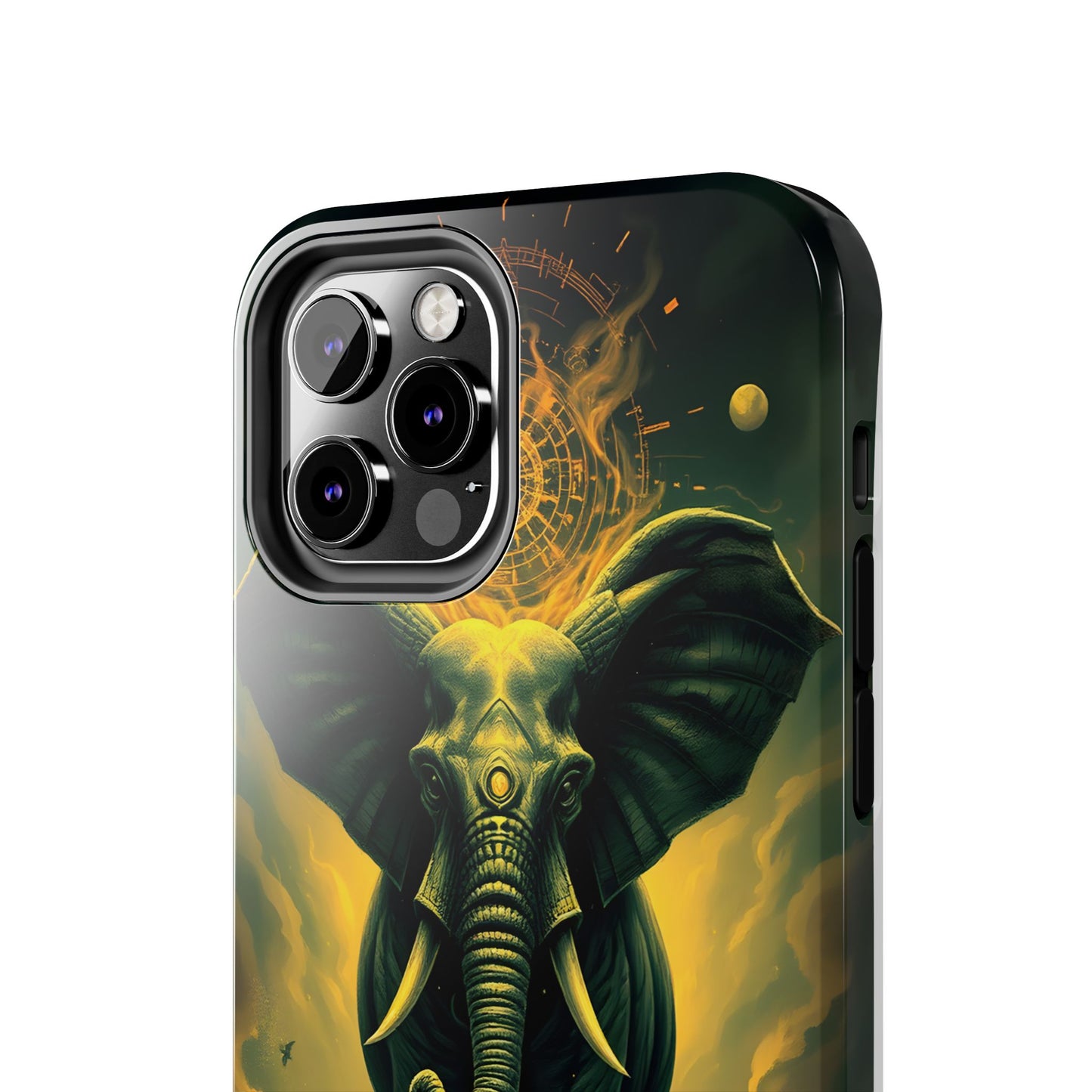 Majestic Elephant Clouds Tough Phone Case - Durable Protection with Bold Design - for iPhone