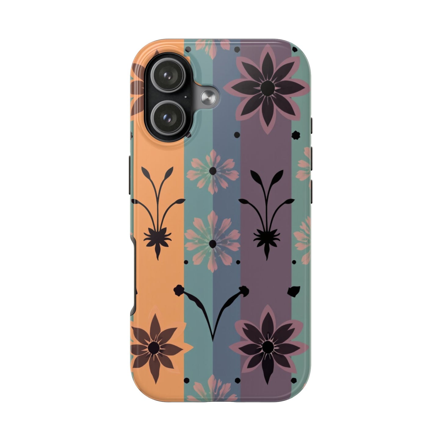 Boho Floral Tough Phone Cases - Durable & Stylish Protection - for iPhone