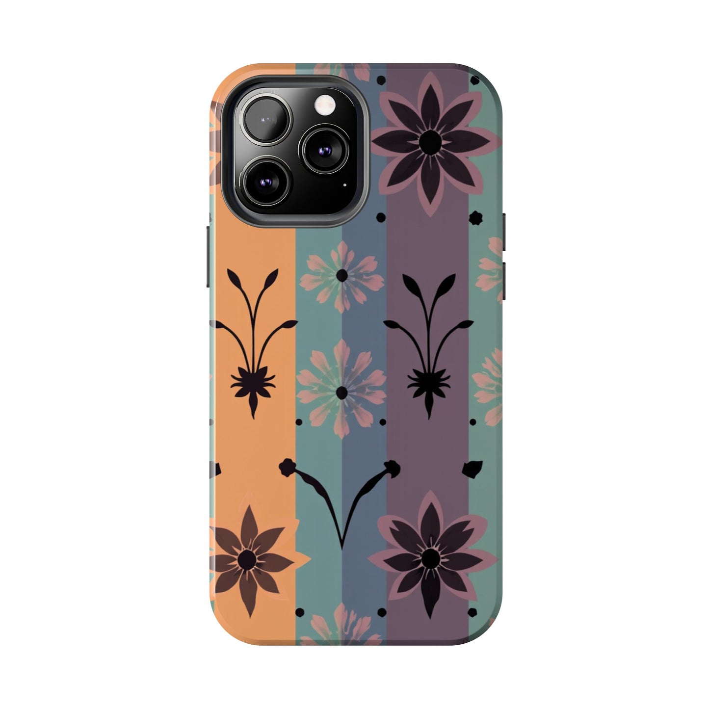 Boho Floral Tough Phone Cases - Durable & Stylish Protection - for iPhone