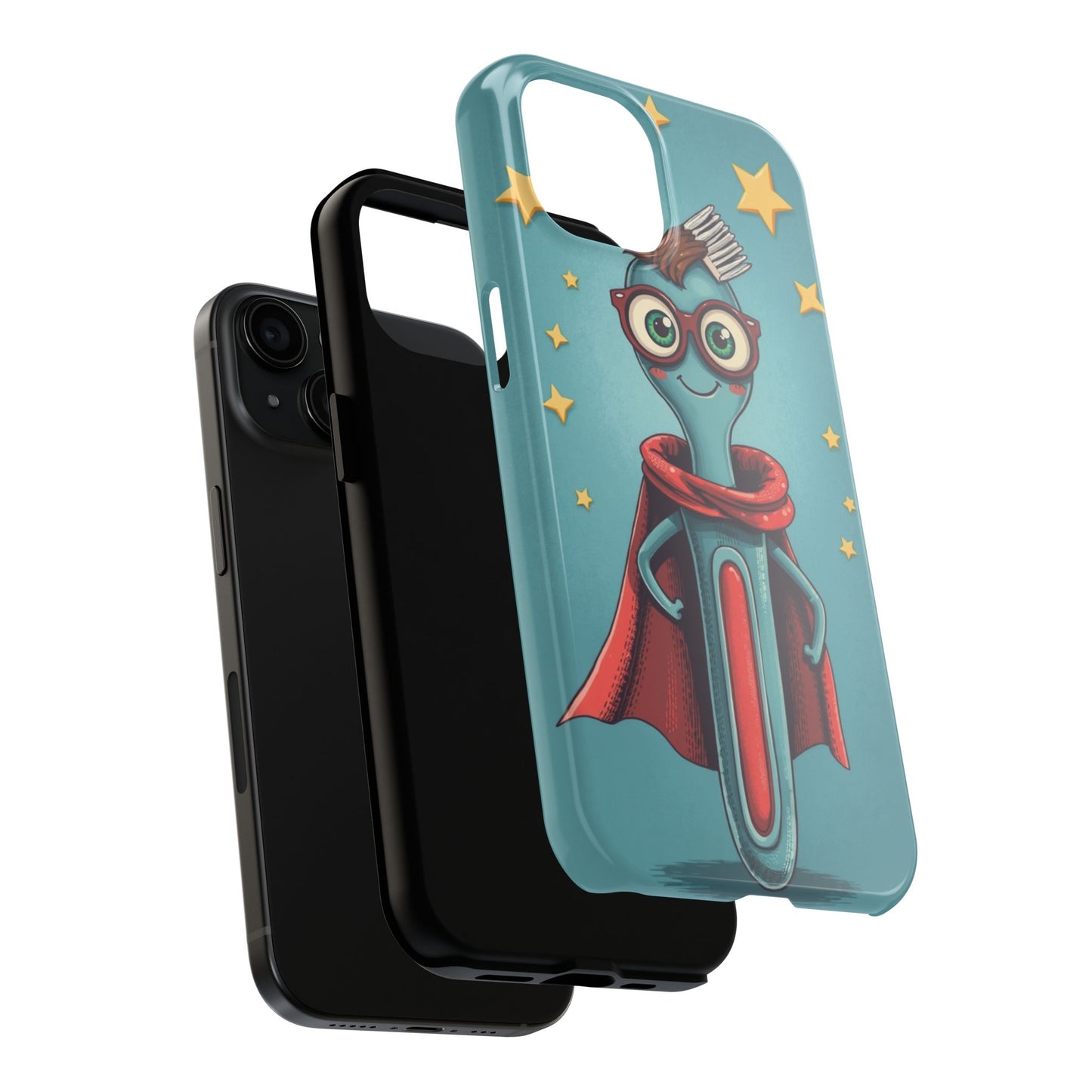 Superhero Phone Case with Fun Design - Tough, Unique Protection for All Ages