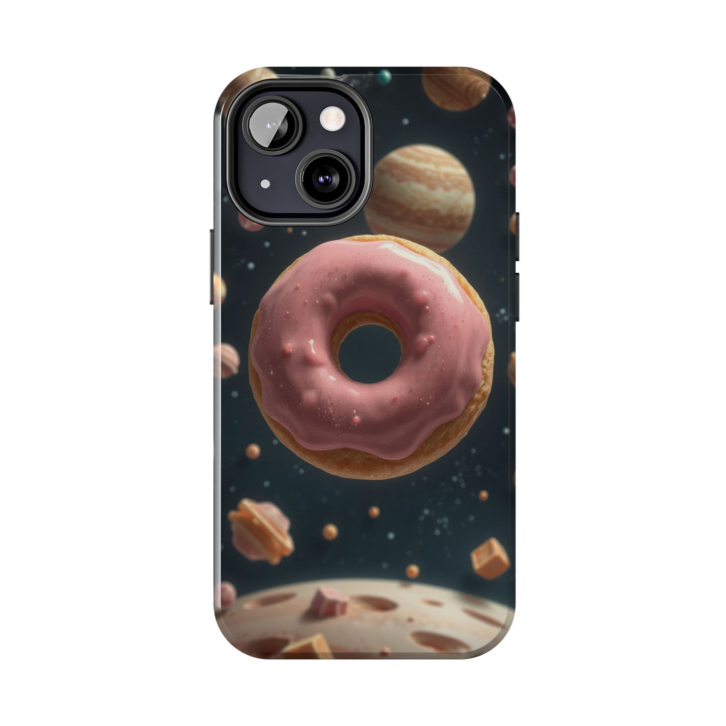 Galaxy Donut Tough Phone Case - Durable & Stylish Protective Cover