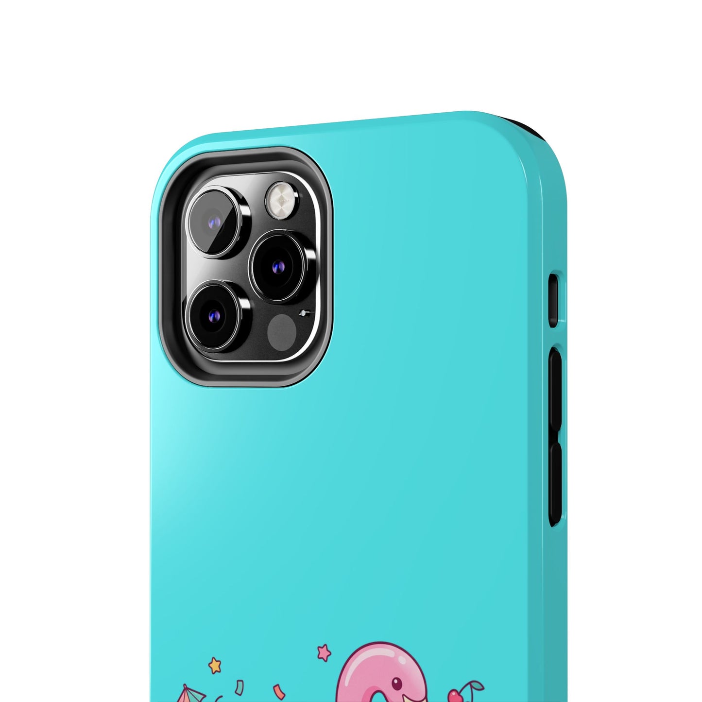Flamingo Pool Party iPhone Case