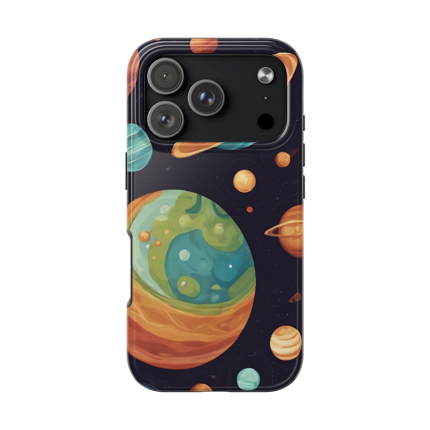 Cosmic Planet Phone Case - Durable Tough Protector for Space Lovers - for iPhone