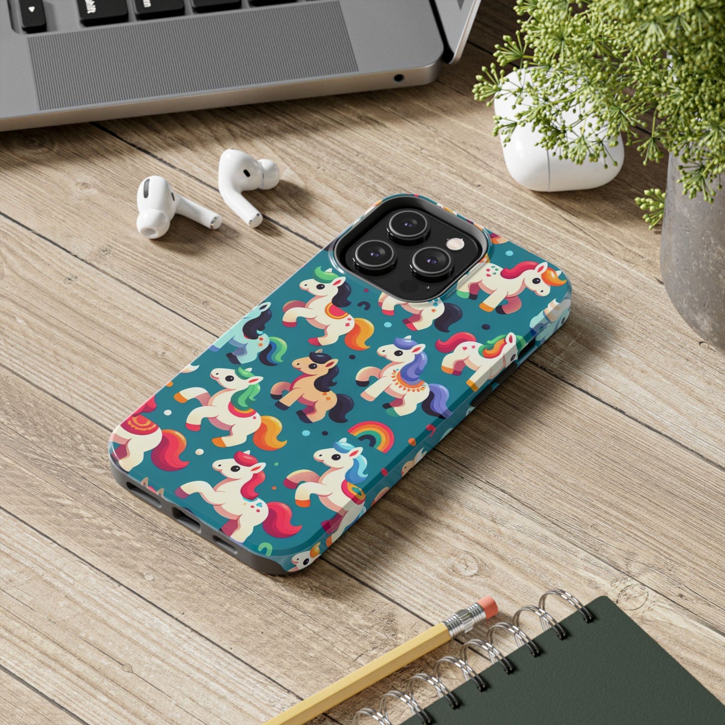Baby Unicorn Phone Case - Tough & Stylish Design for Kids & Teens - for iPhone
