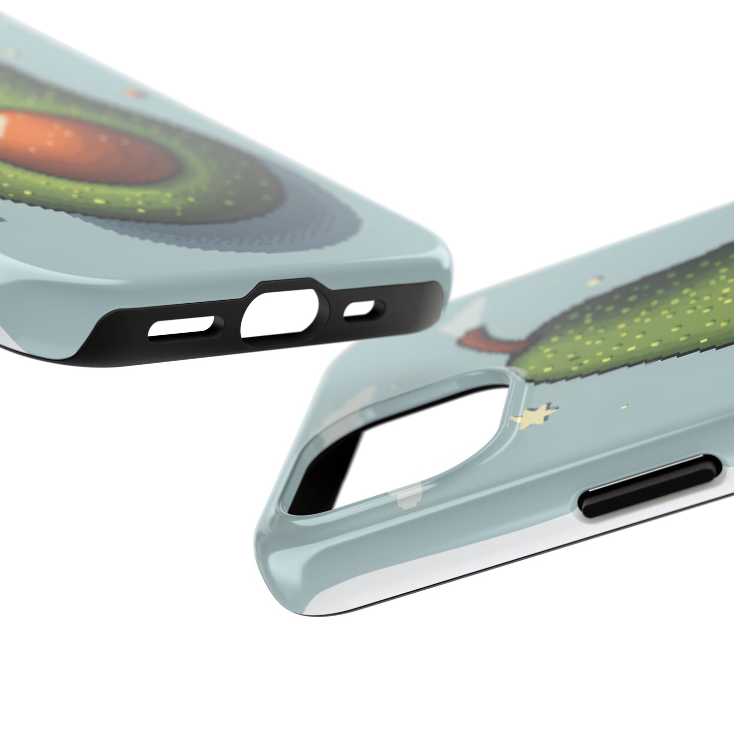 Pixel Avocado Tough Phone Case - Perfect for Foodies & Nature Lovers - for iPhone