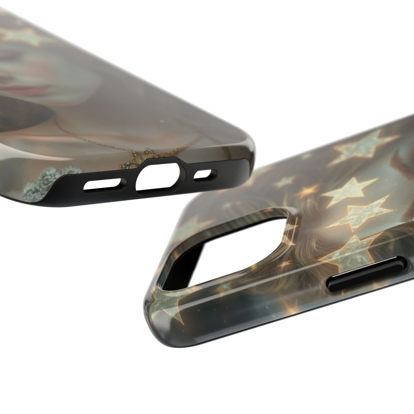 Celestial Dream Tough Phone Case - Artistic Starry Design for Style Enthusiasts