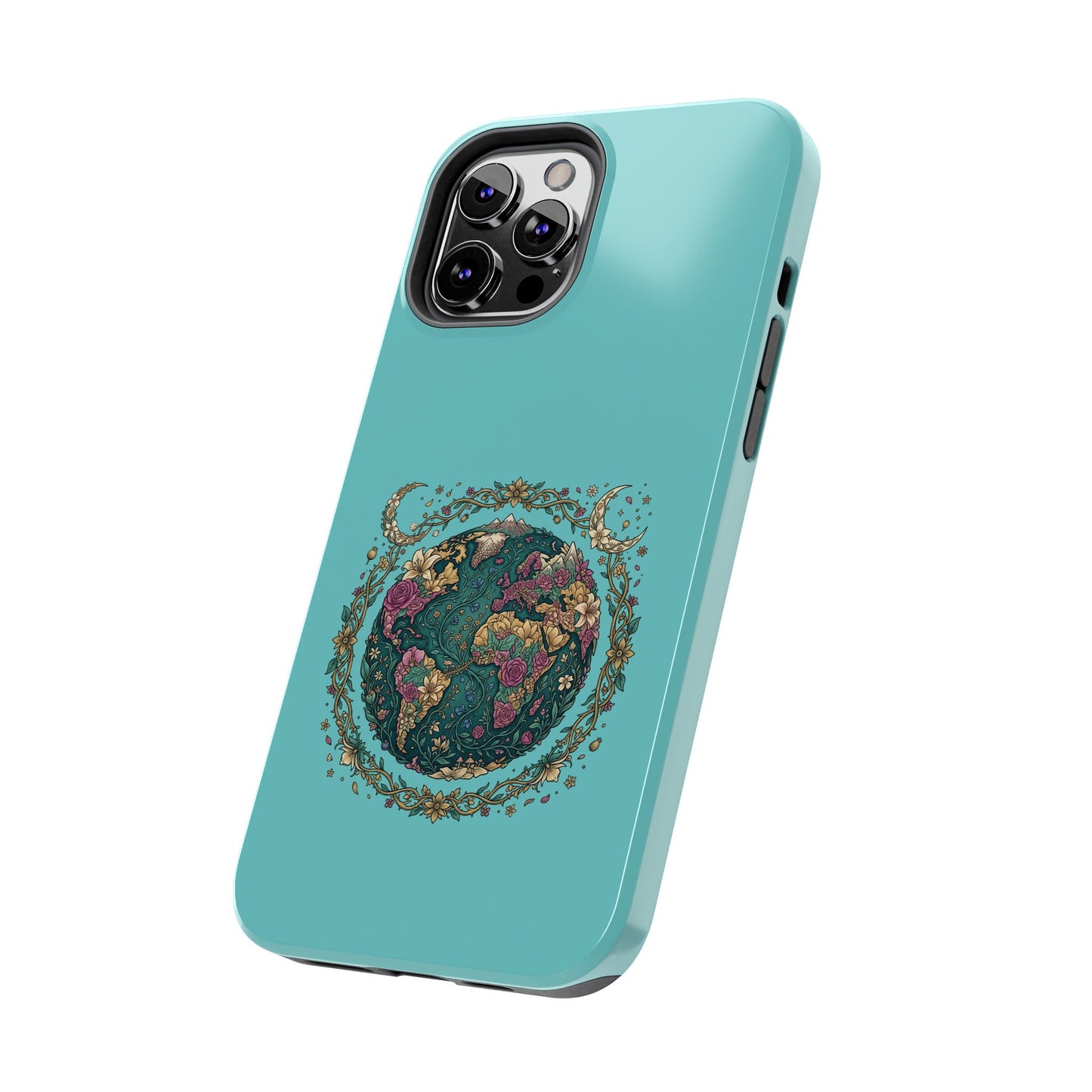 Mystical Floral Planet Phone Case — Tough Protective Phone Case
