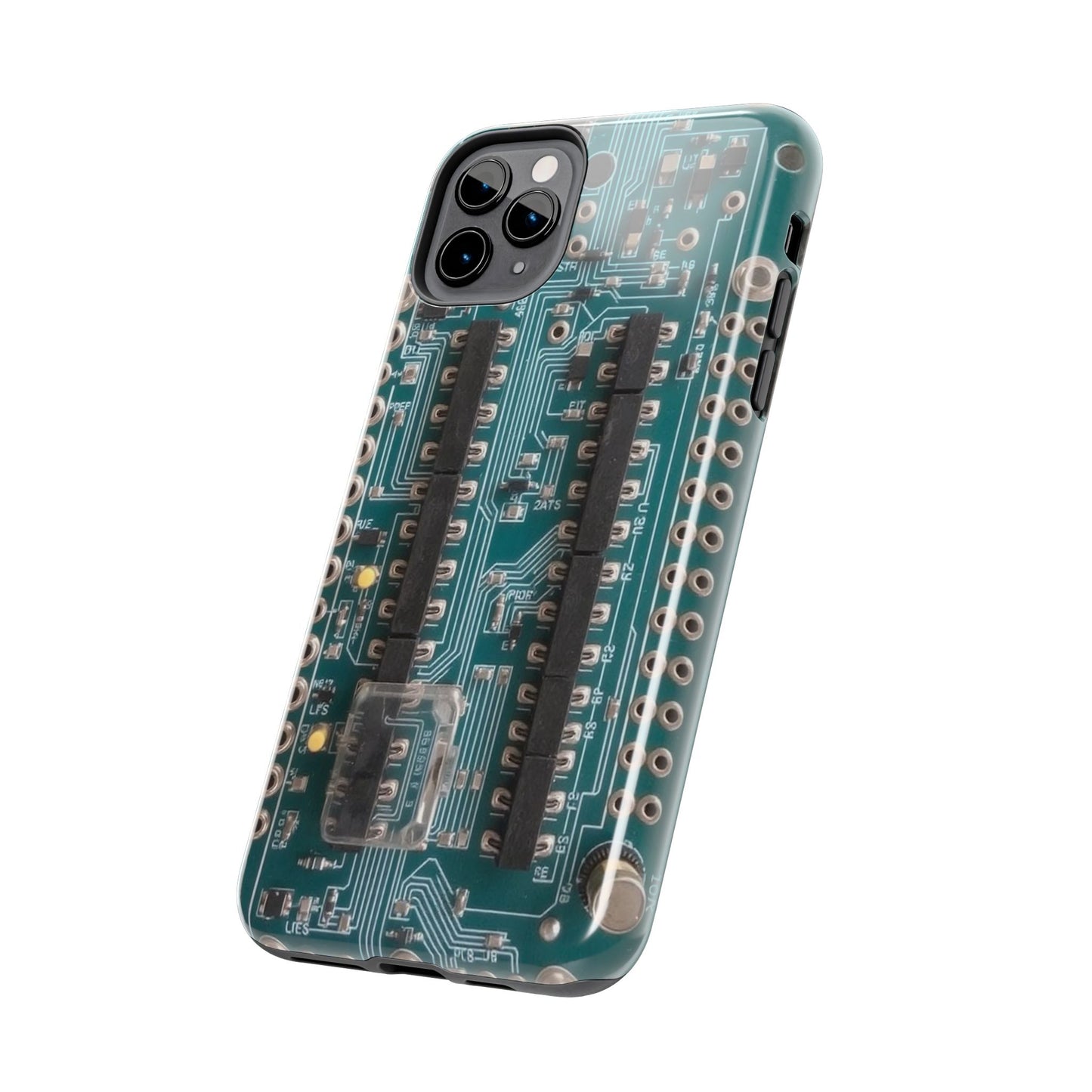 Old Circuits Design Tough Phone Case - for iPhone