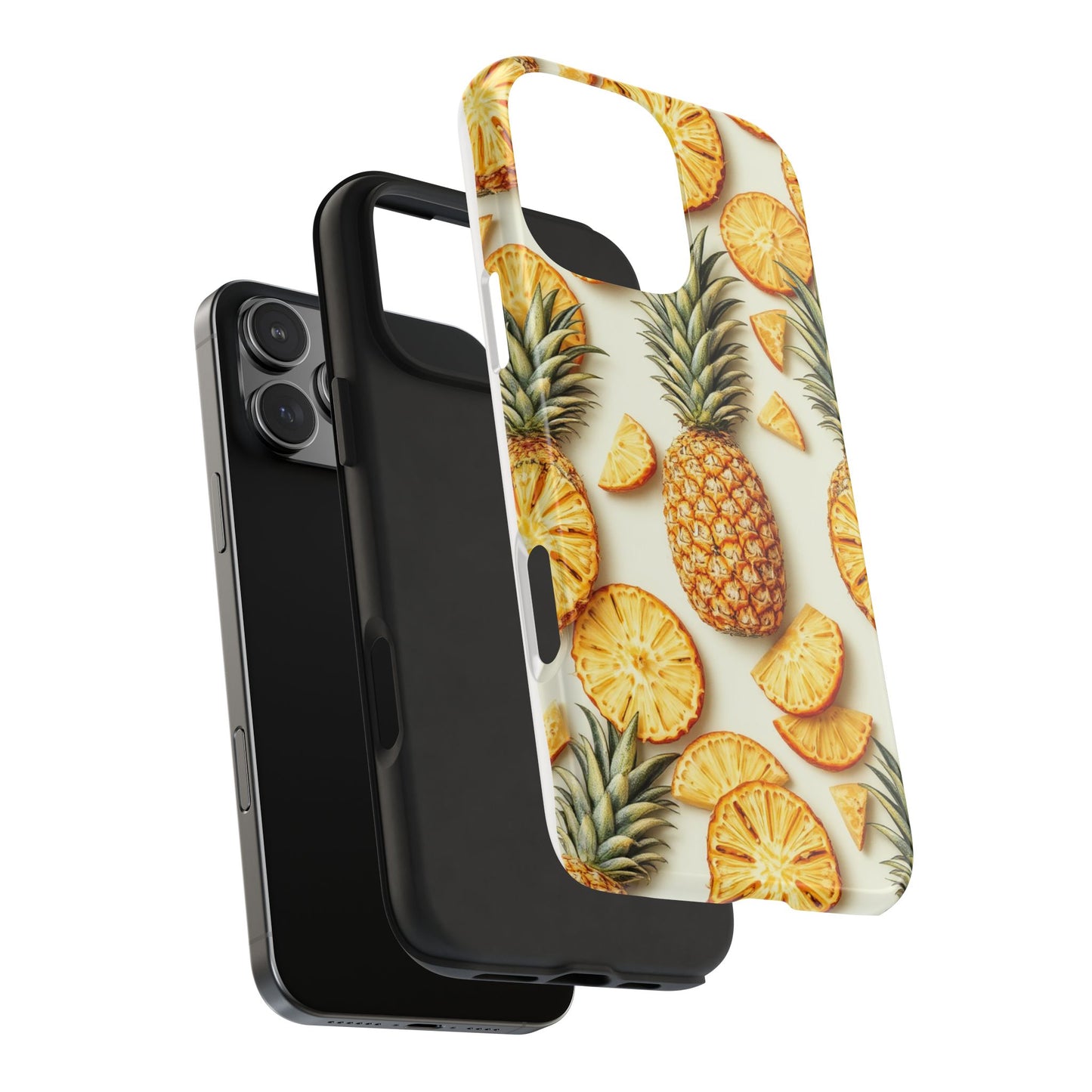 Tropical Pineapple Phone Case - Tough Phone Protector for Summer Vibes