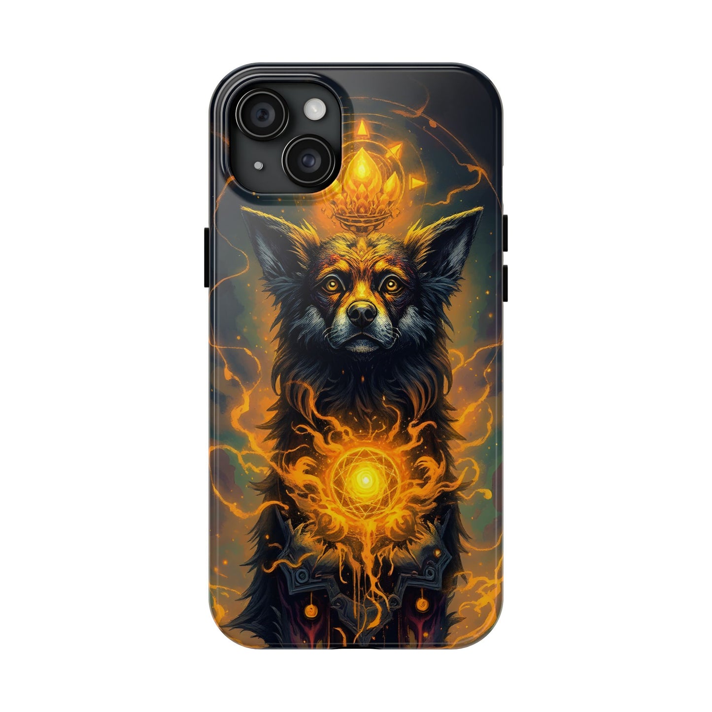Mystical Dog of Light - Tough Phone Case - Durable Protection with Inspired Artwork - for iPhone