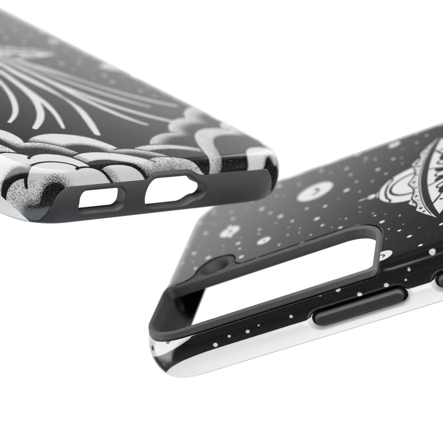 Galaxy UFO Tough Phone Case - Durable Protection with Unique Space Design