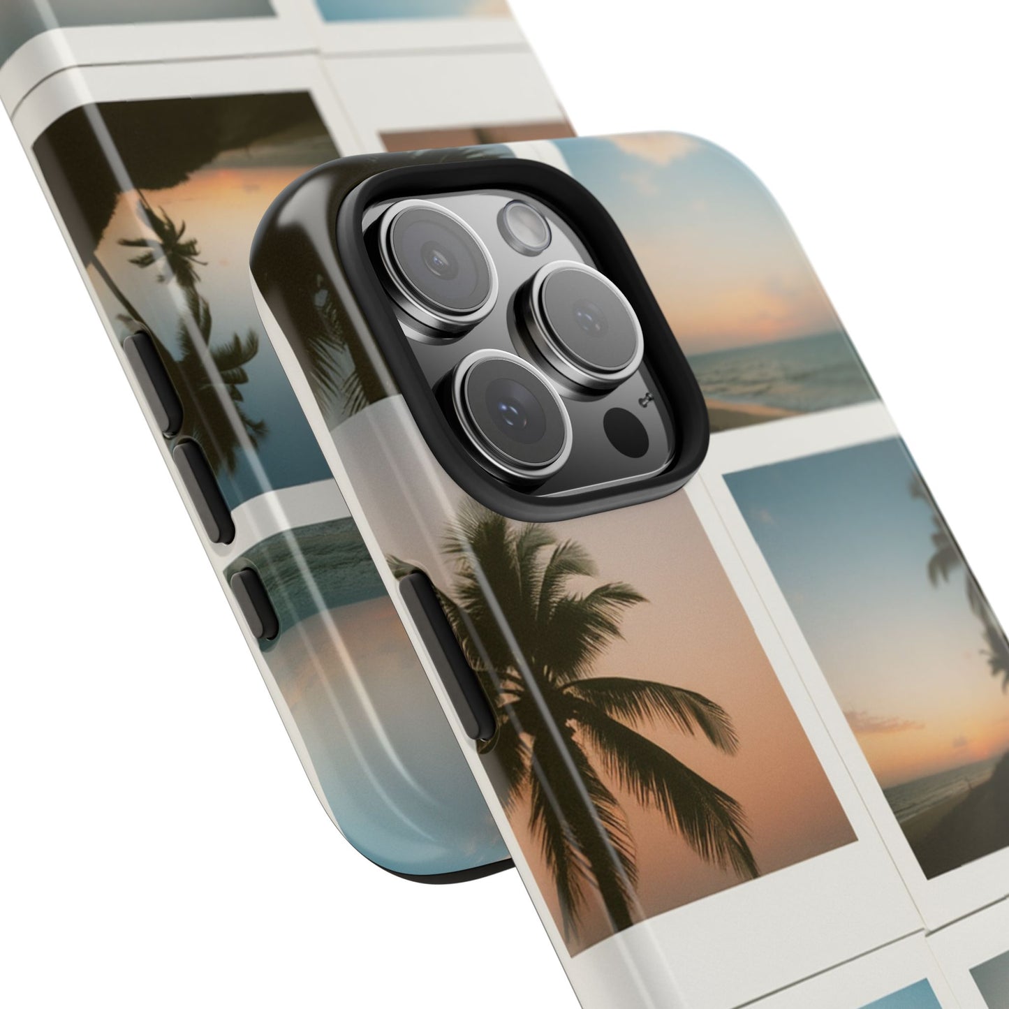 Tropical Sunset Tough Phone Case - Beach Vibes for Summer Adventures