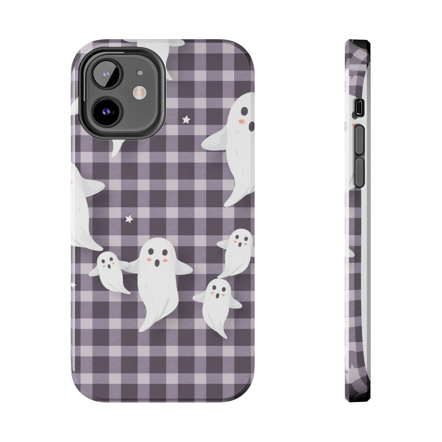 Cute Ghosts Tough Phone Case - Whimsical Halloween Design for Spooky Vibes