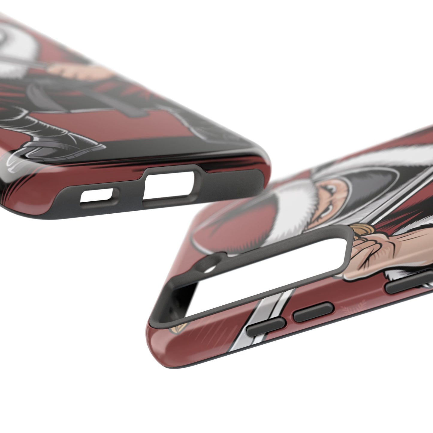Ninja Santa Tough Phone Case | Durable Holiday Phone Cover for iPhone