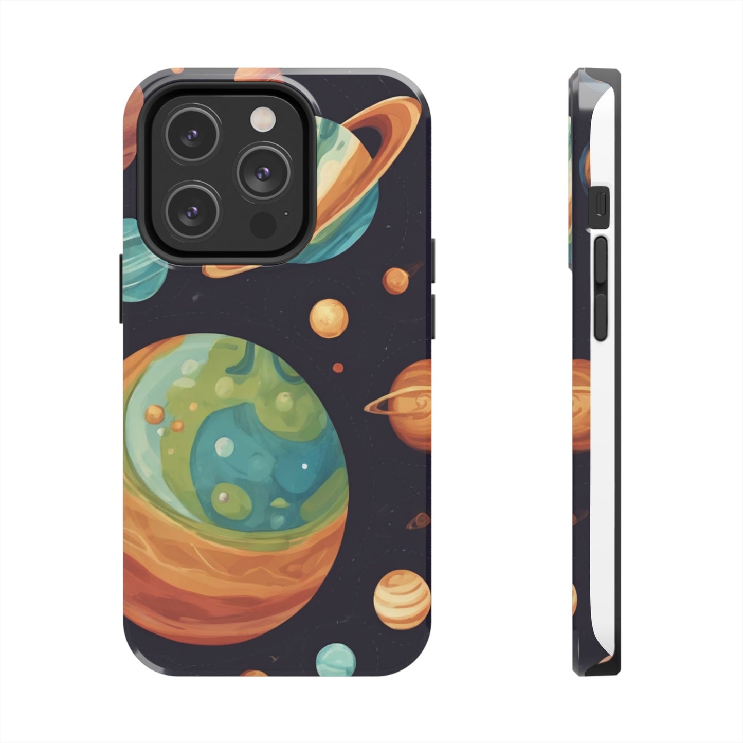 Cosmic Planet Phone Case - Durable Tough Protector for Space Lovers - for iPhone