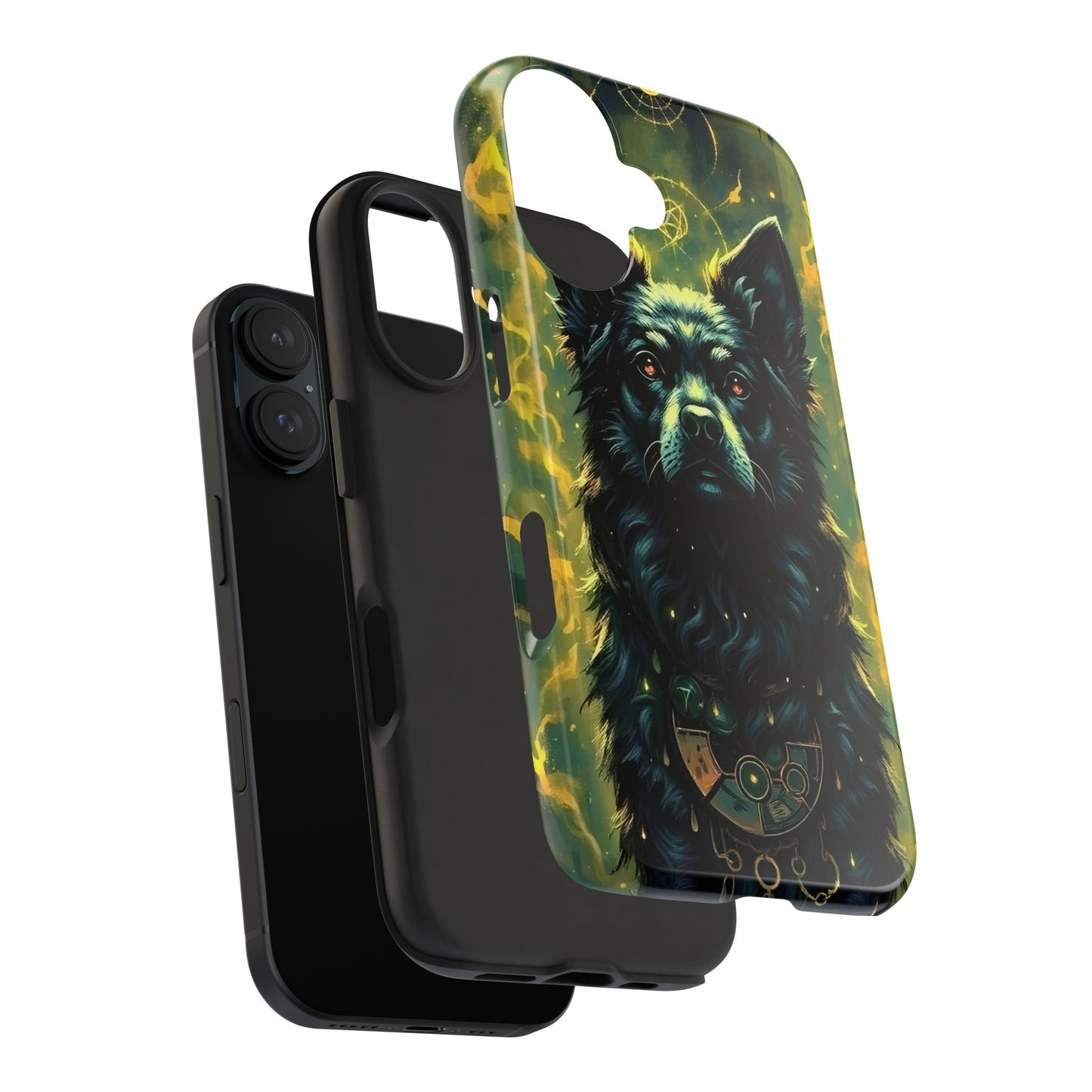 Mystical Dog Tribe Phone Case - Tough and Stylish for Pet Lovers - for iPhone