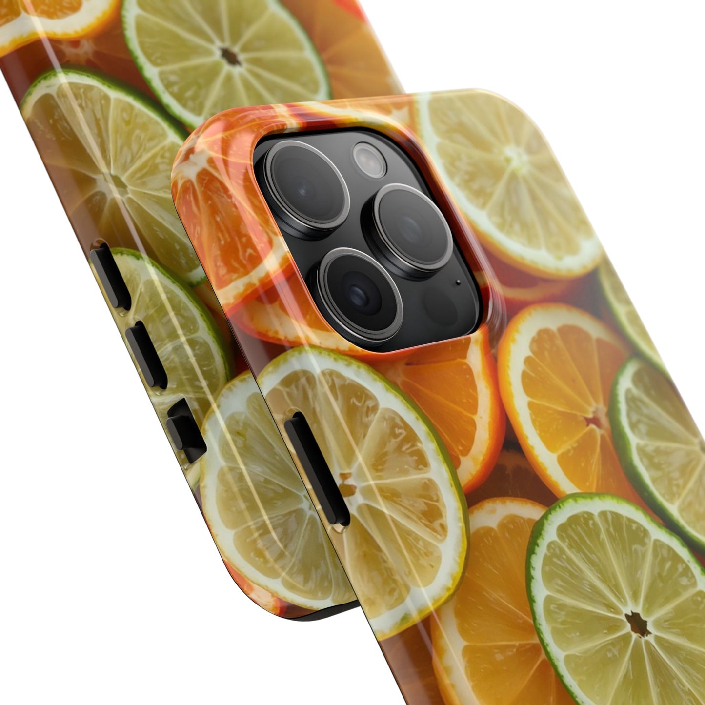 Citrus Slice Tough Phone Case – Vibrant Fruit Design for Summer Fun
