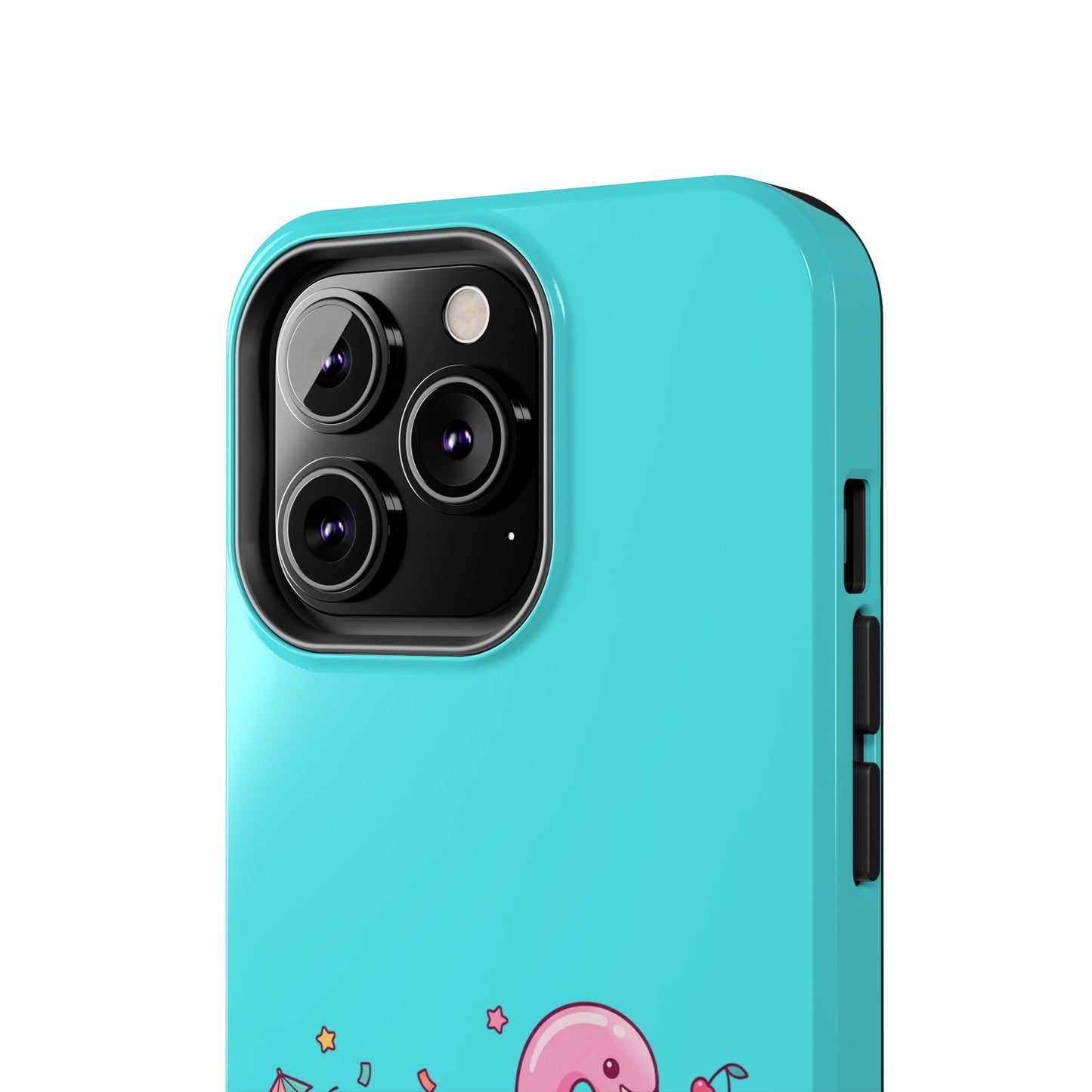 Flamingo Pool Party iPhone Case