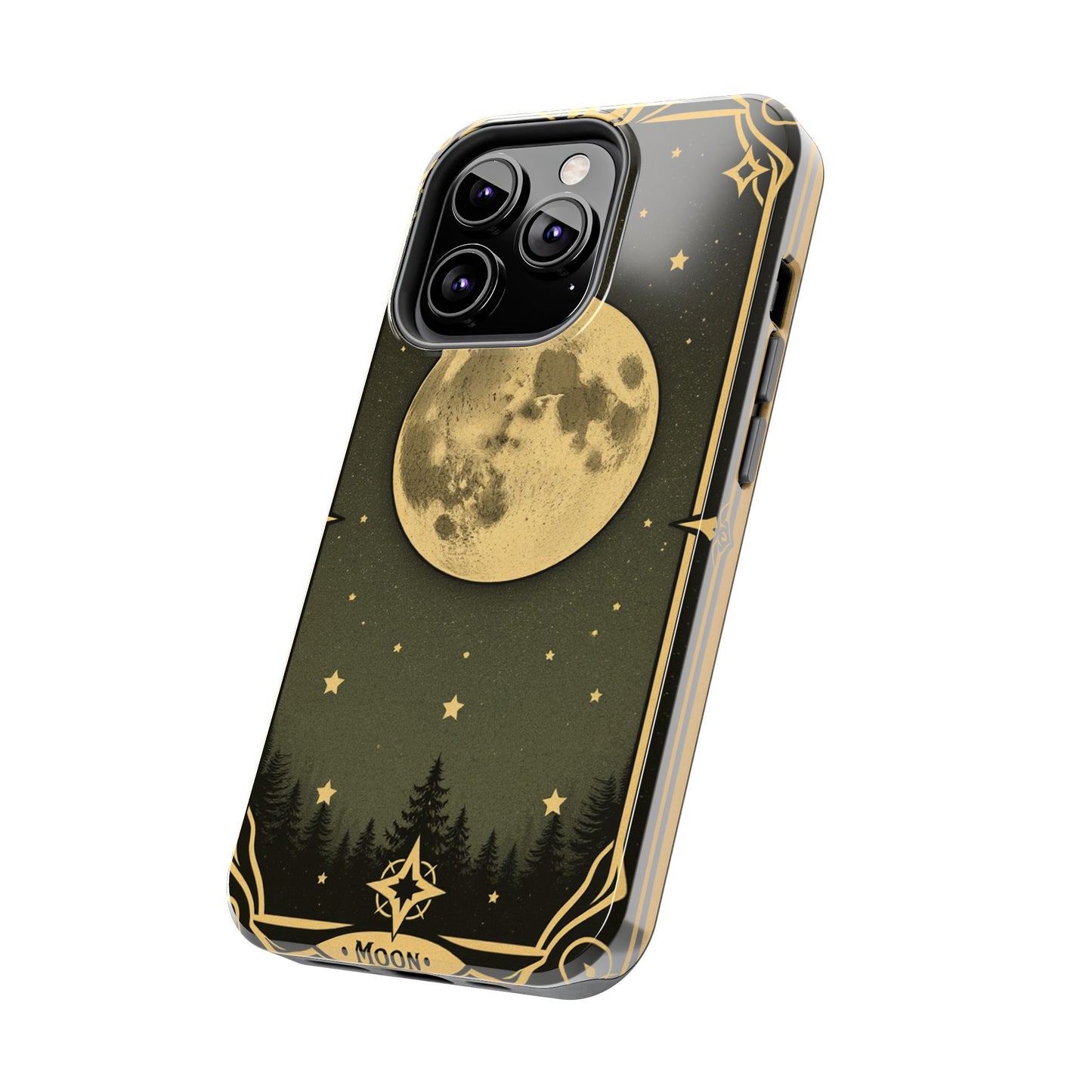 Celestial Moon Phone Case - Tough & Stylish for Star Lovers